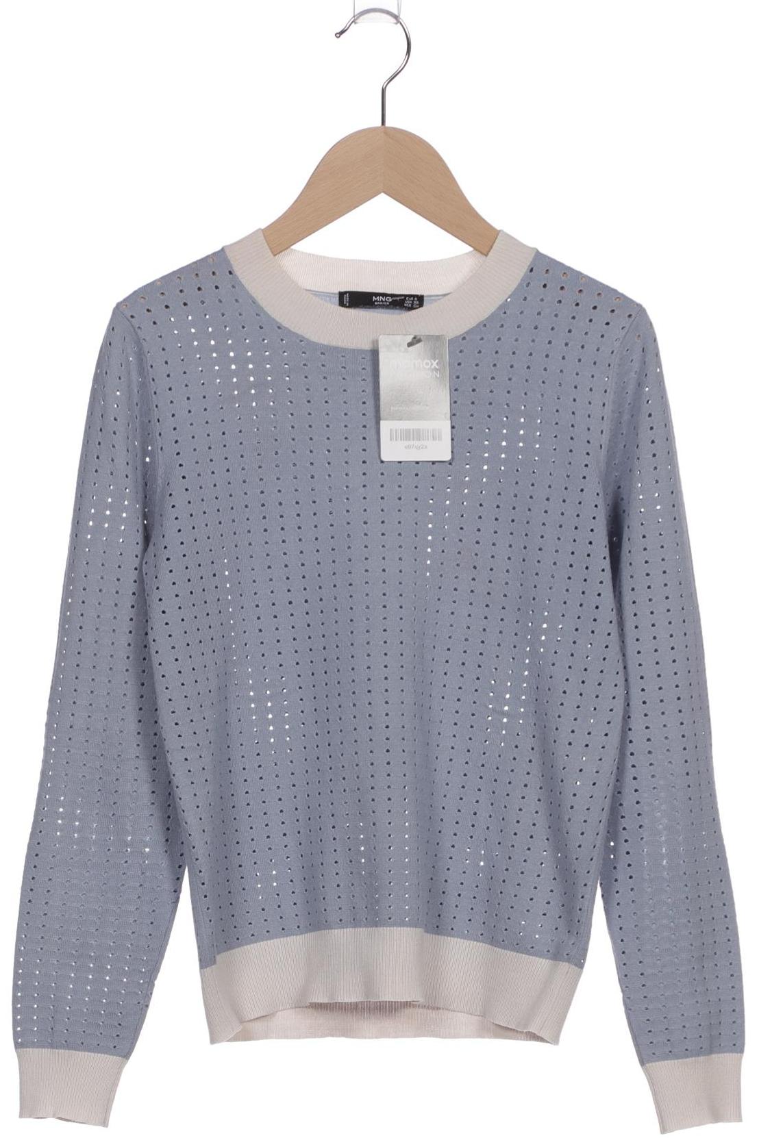 

Mango Damen Pullover, hellblau, Gr. 36