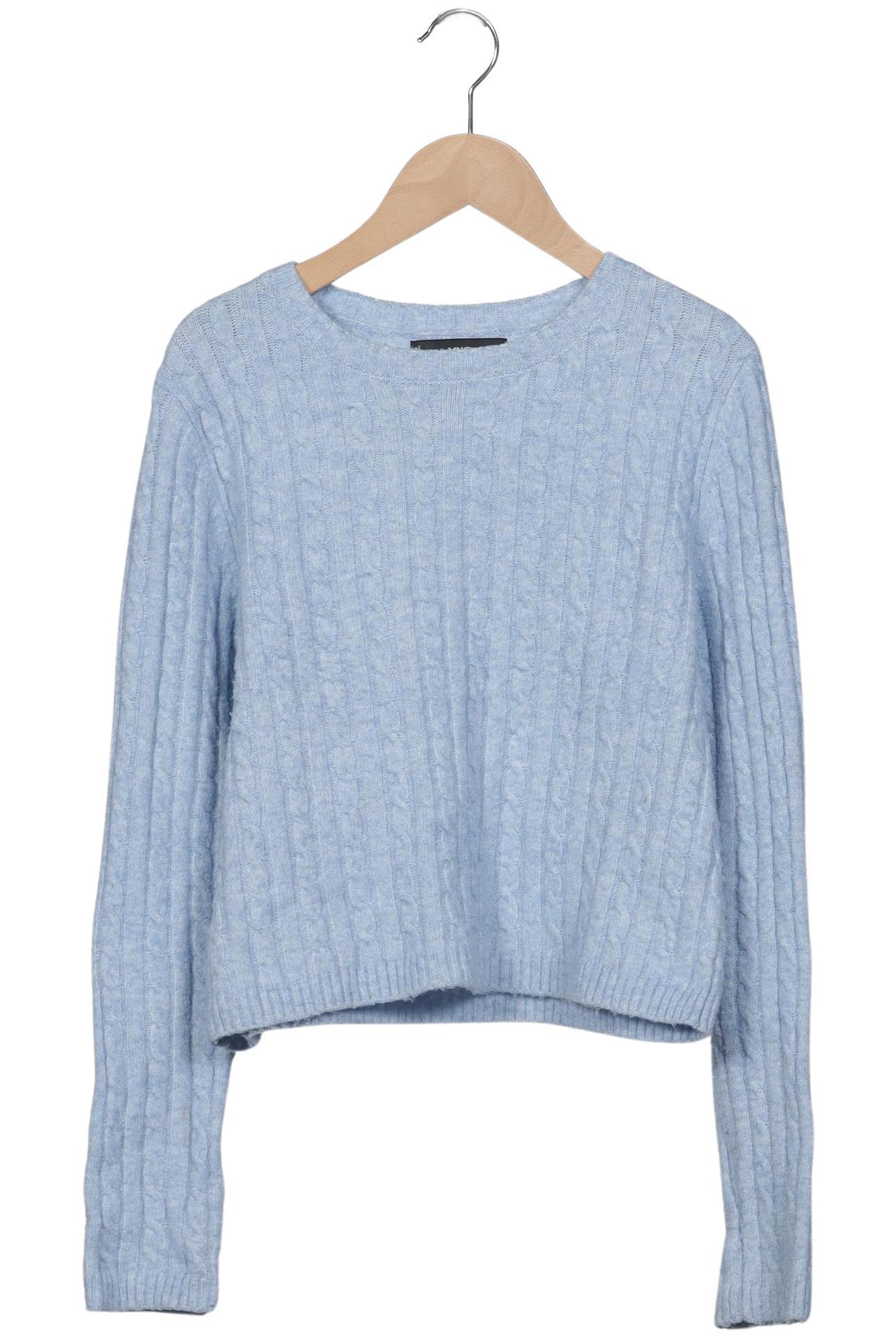 

Mango Damen Pullover, hellblau, Gr. 34