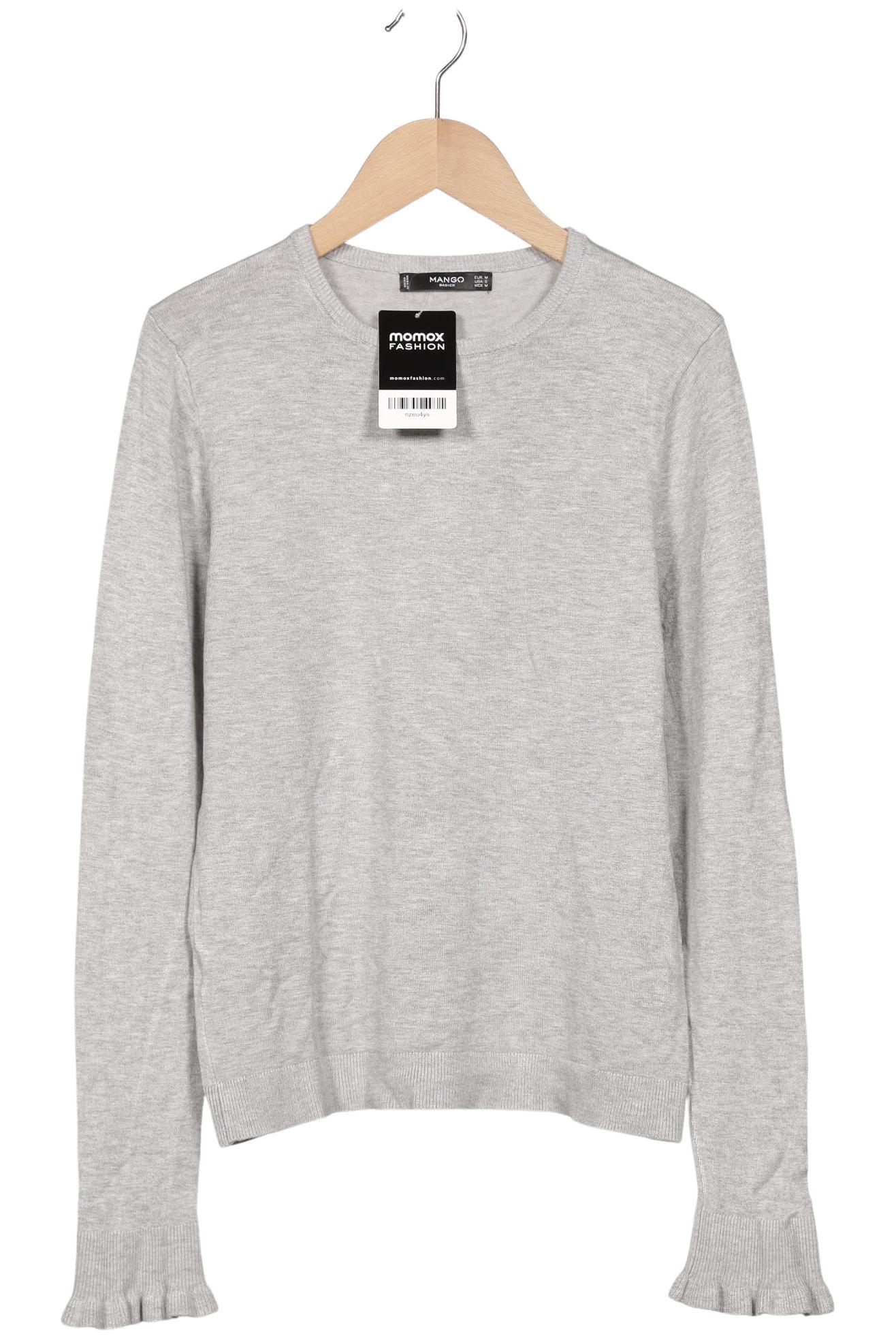 

Mango Damen Pullover, grau, Gr. 38