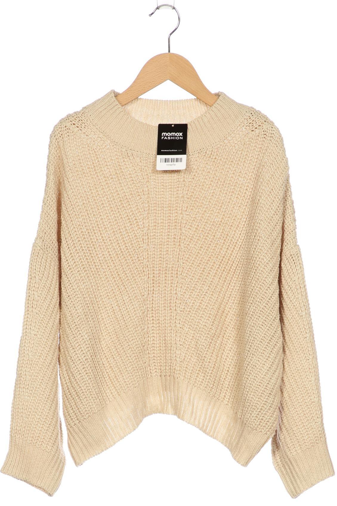 

Mango Damen Pullover, beige, Gr. 36
