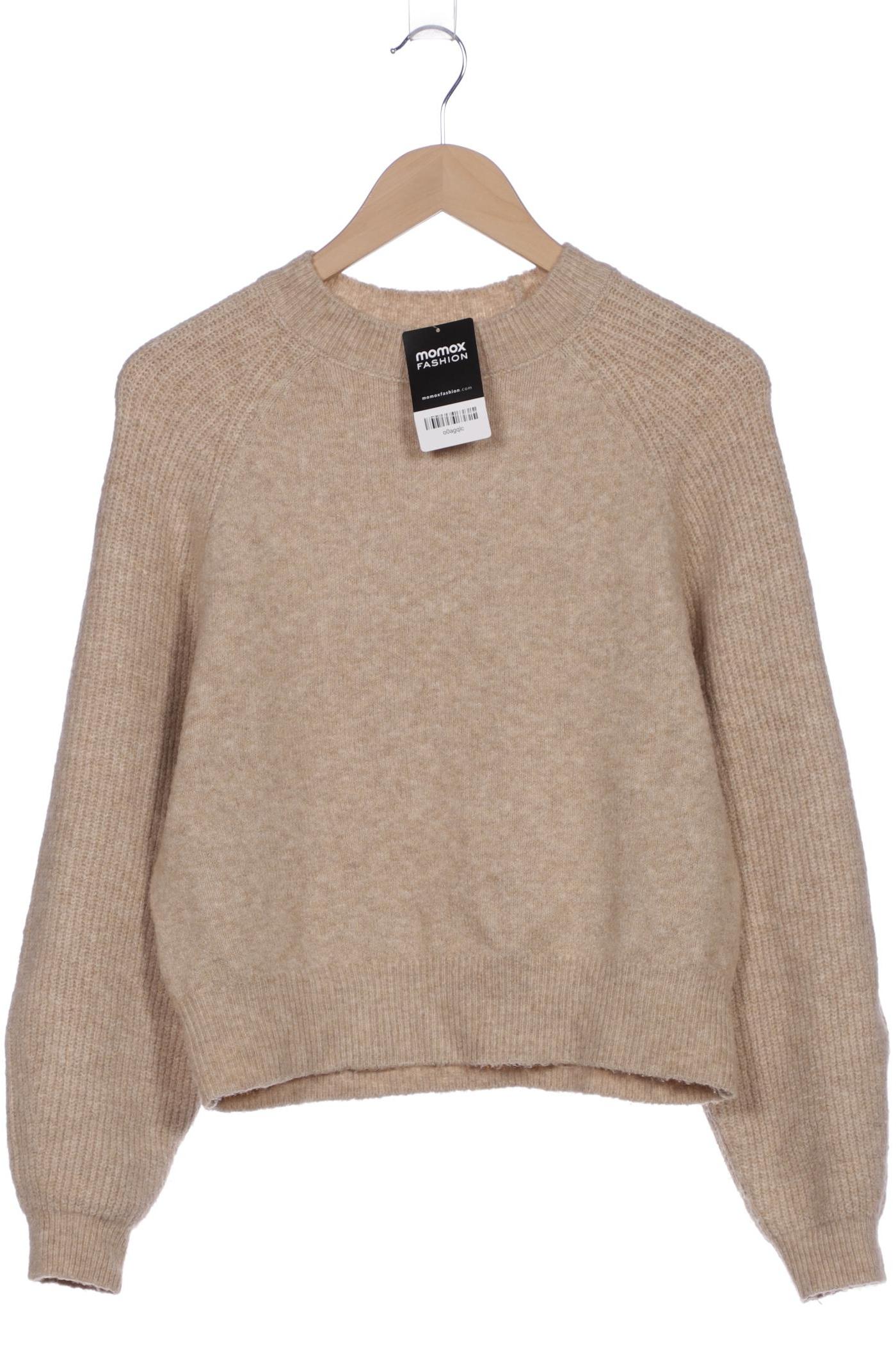 

Mango Damen Pullover, beige, Gr. 38