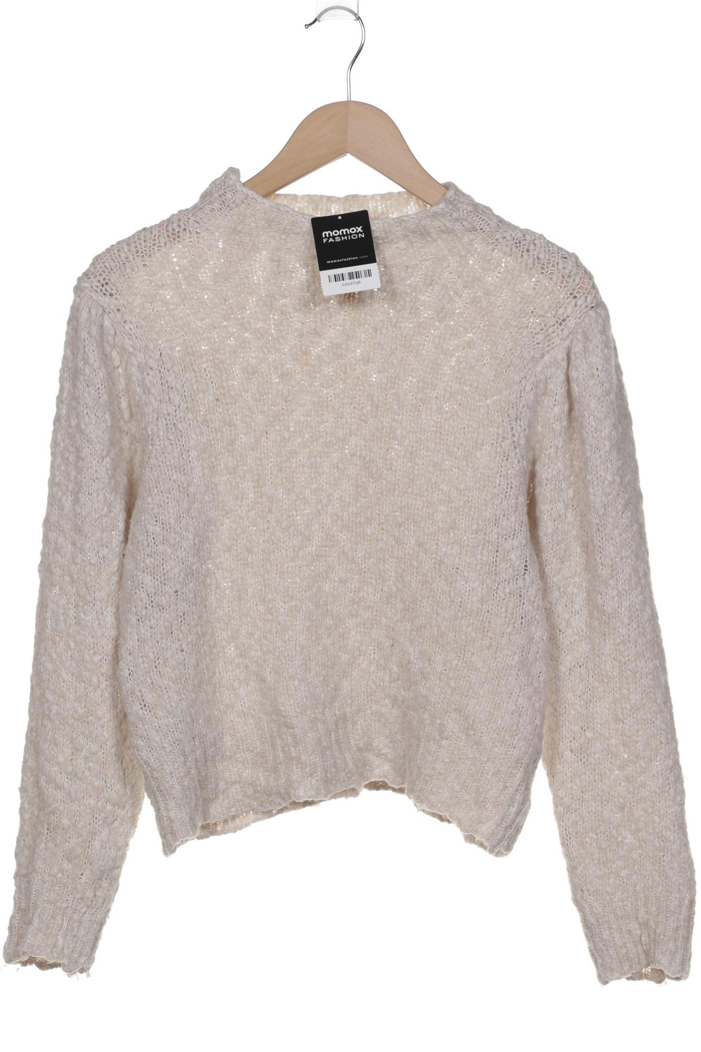 

Mango Damen Pullover, beige, Gr. 38