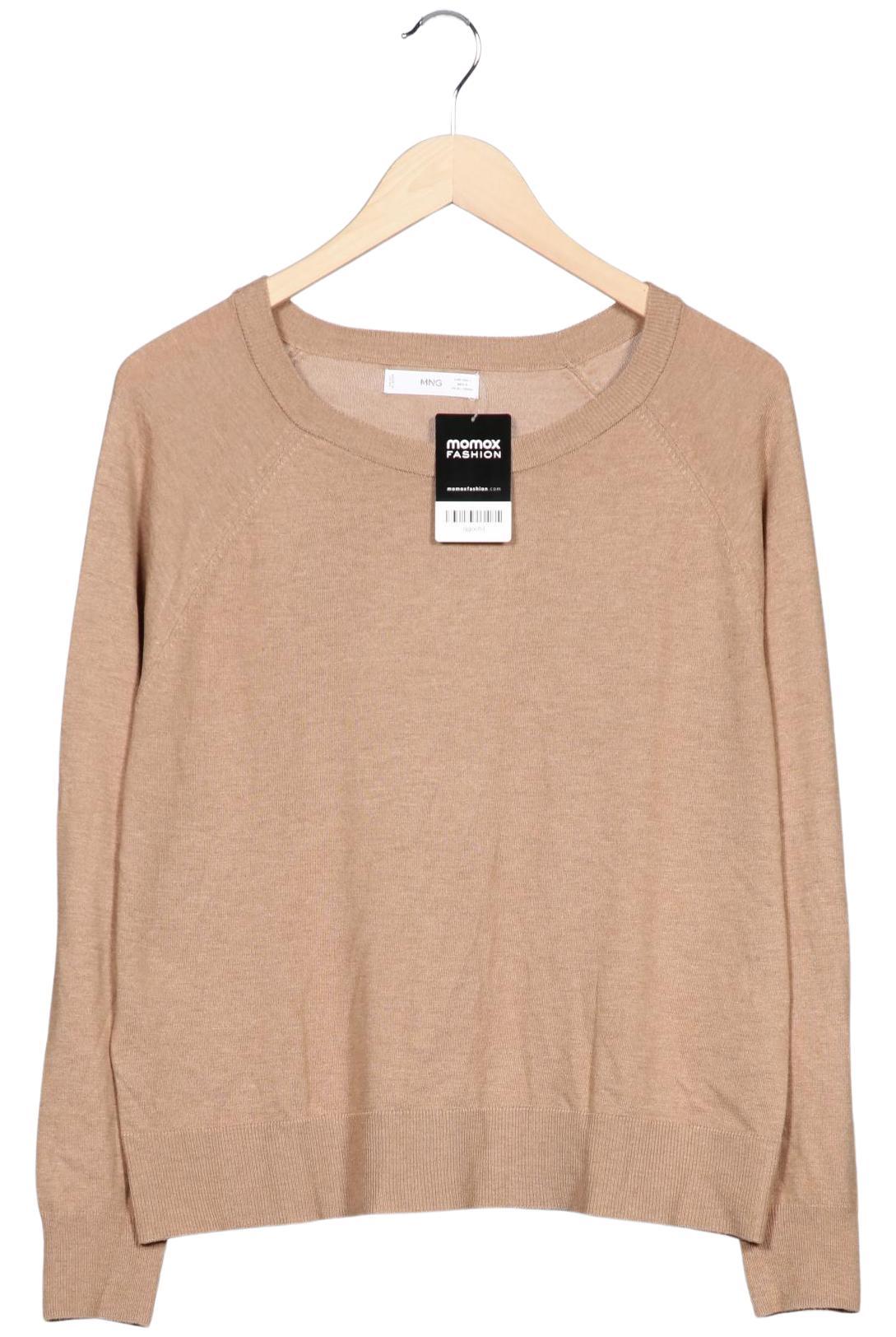 

Mango Damen Pullover, beige, Gr. 42