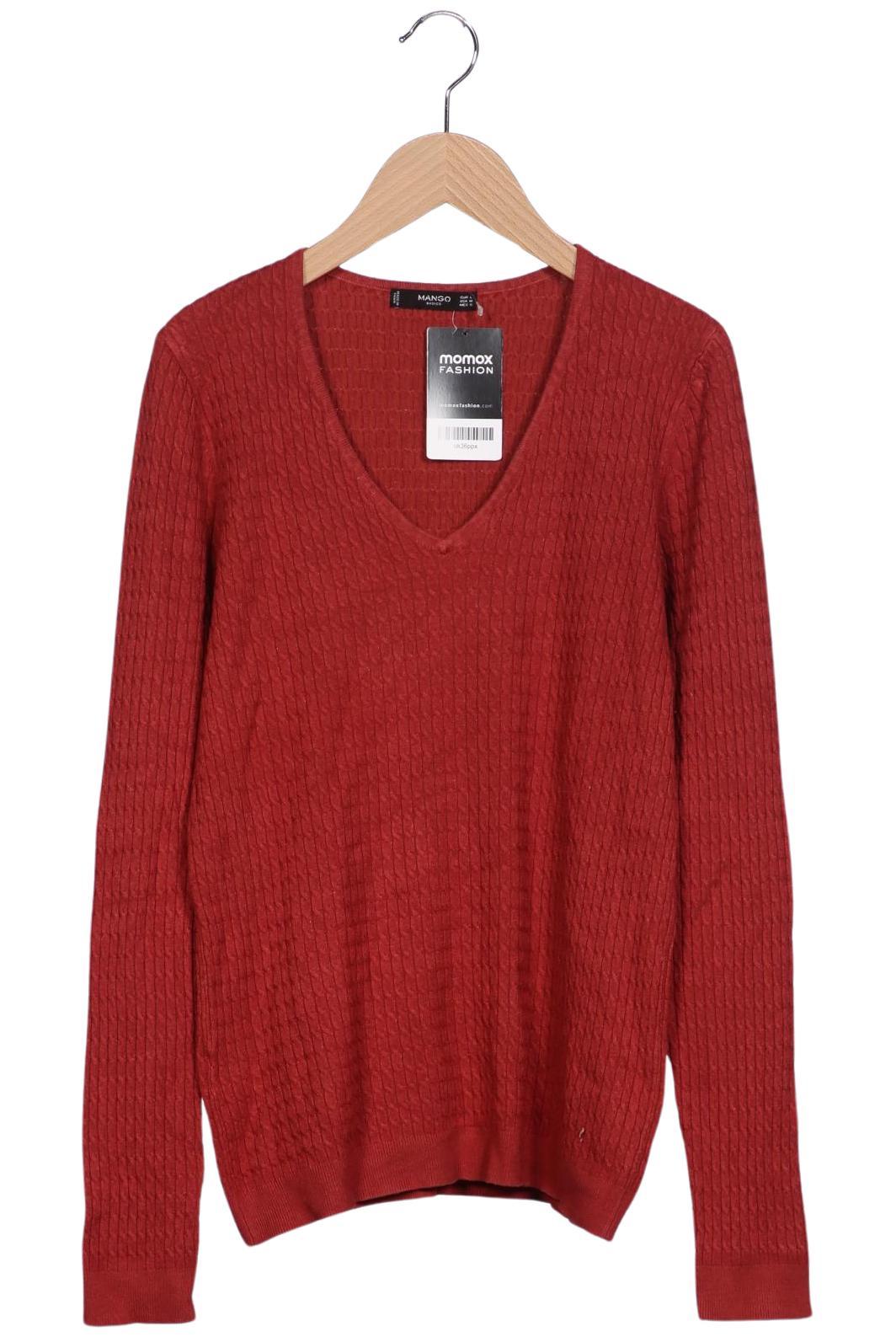 

Mango Damen Pullover, rot, Gr. 42