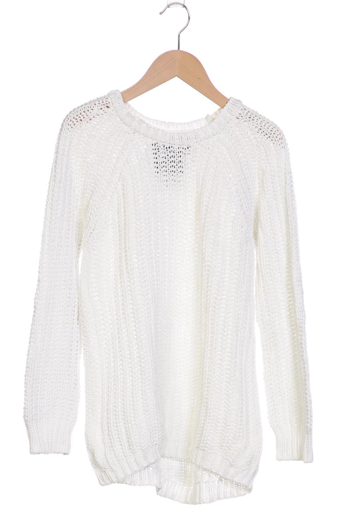 

Mango Damen Pullover, weiß, Gr. 36