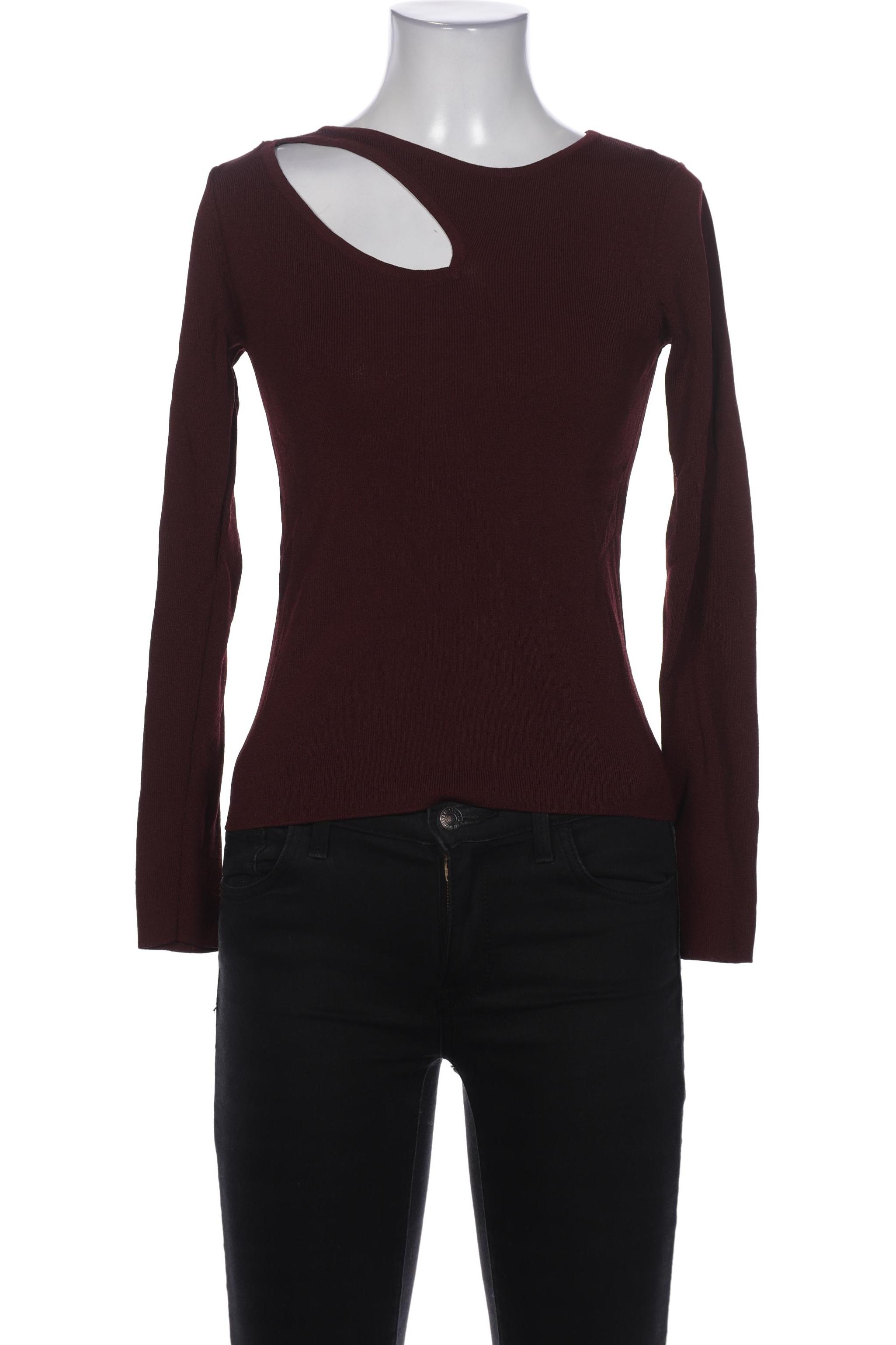 

Mango Damen Pullover, bordeaux, Gr. 36