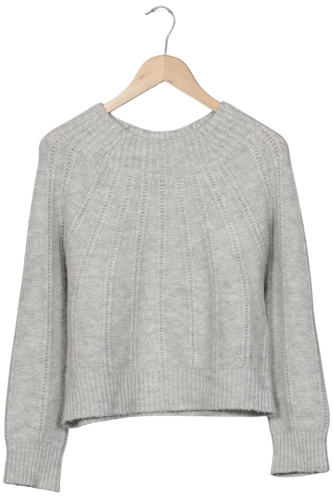 

Mango Damen Pullover, grau, Gr. 34
