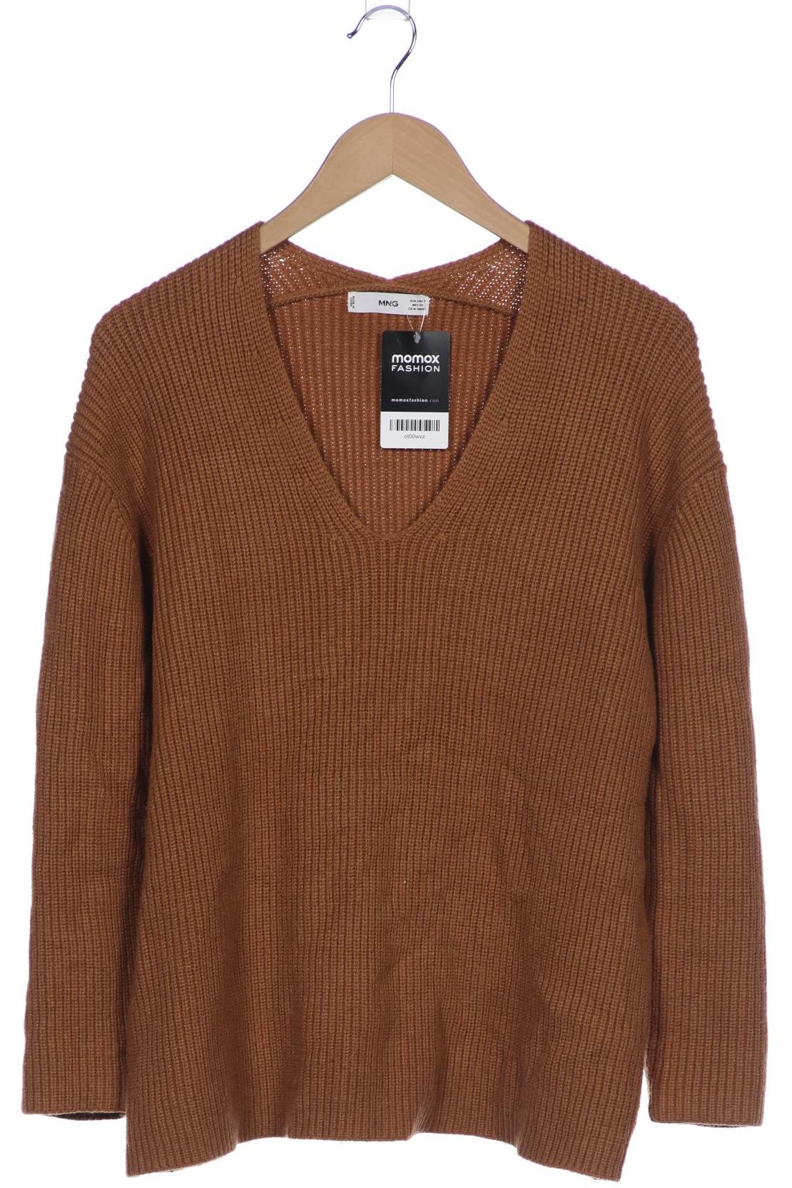 

Mango Damen Pullover, beige, Gr. 36