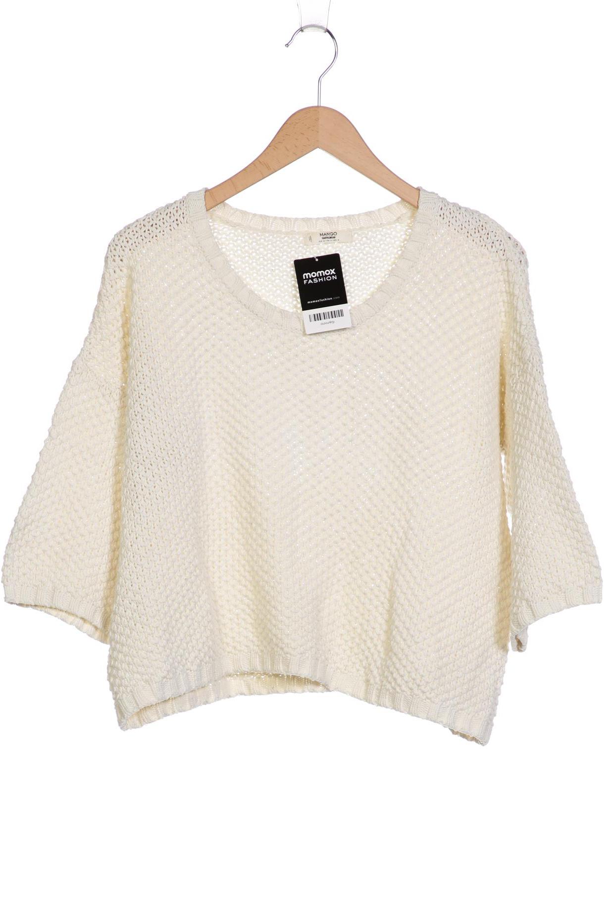 

Mango Damen Pullover, cremeweiß, Gr. 38