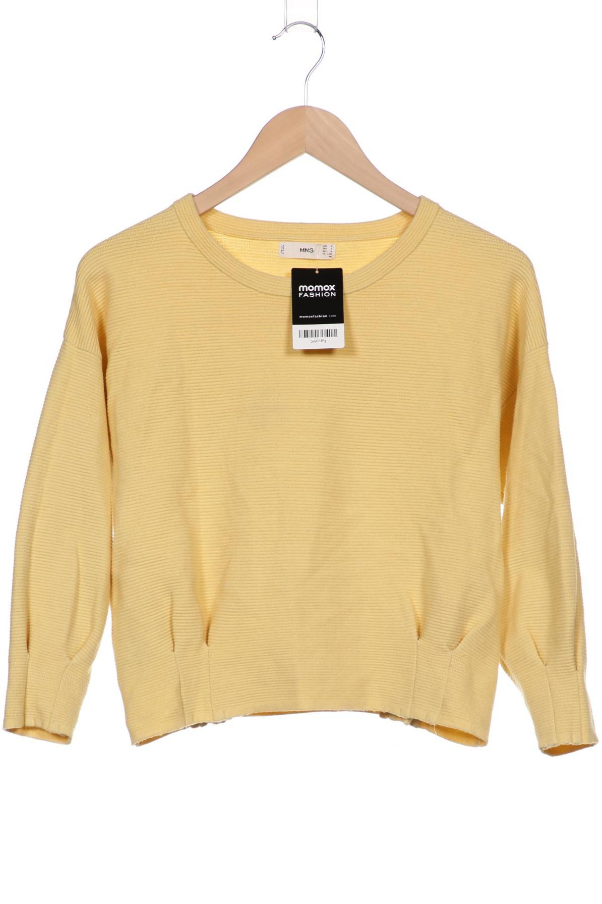 

MANGO Damen Pullover, gelb