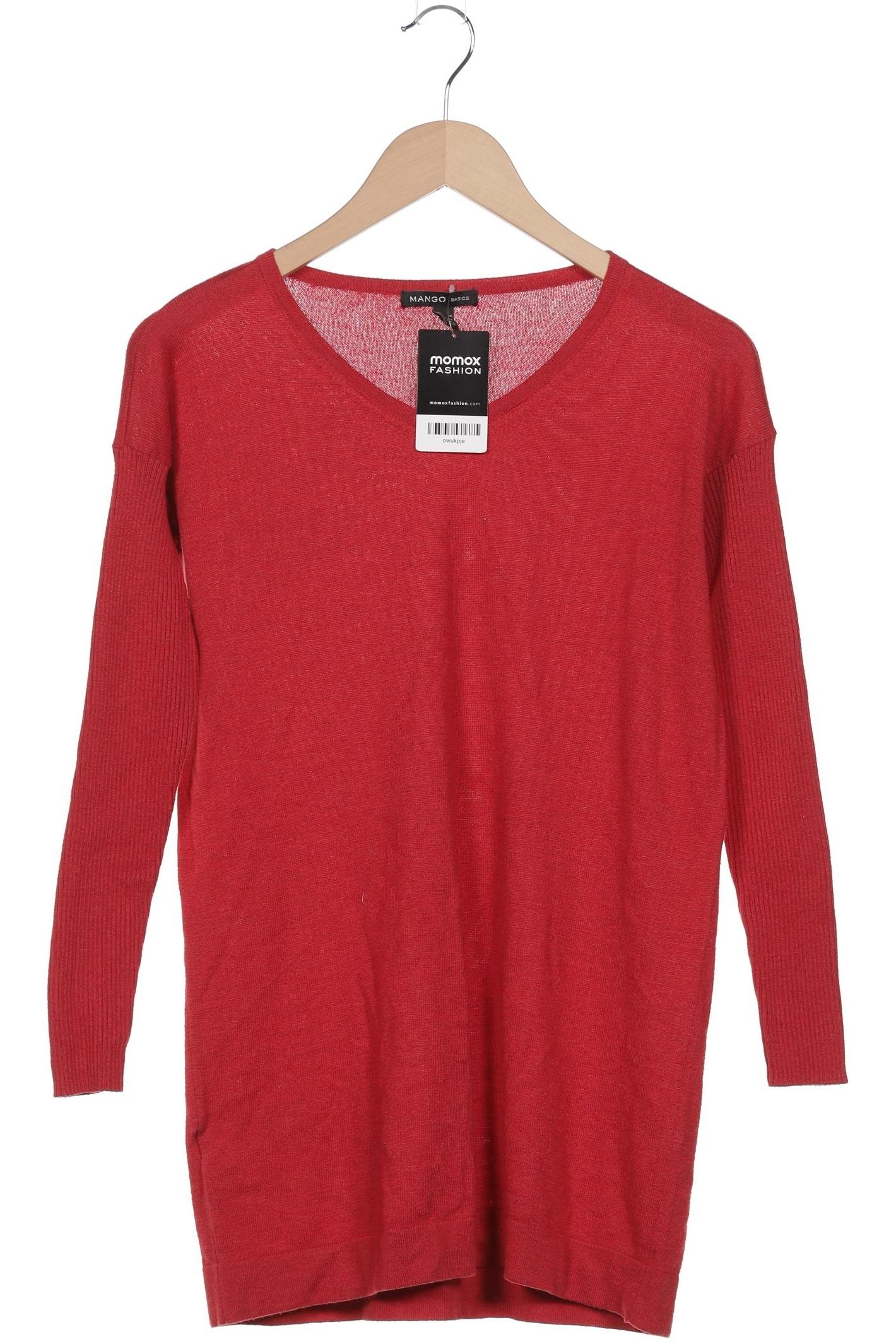 

Mango Damen Pullover, rot, Gr. 36
