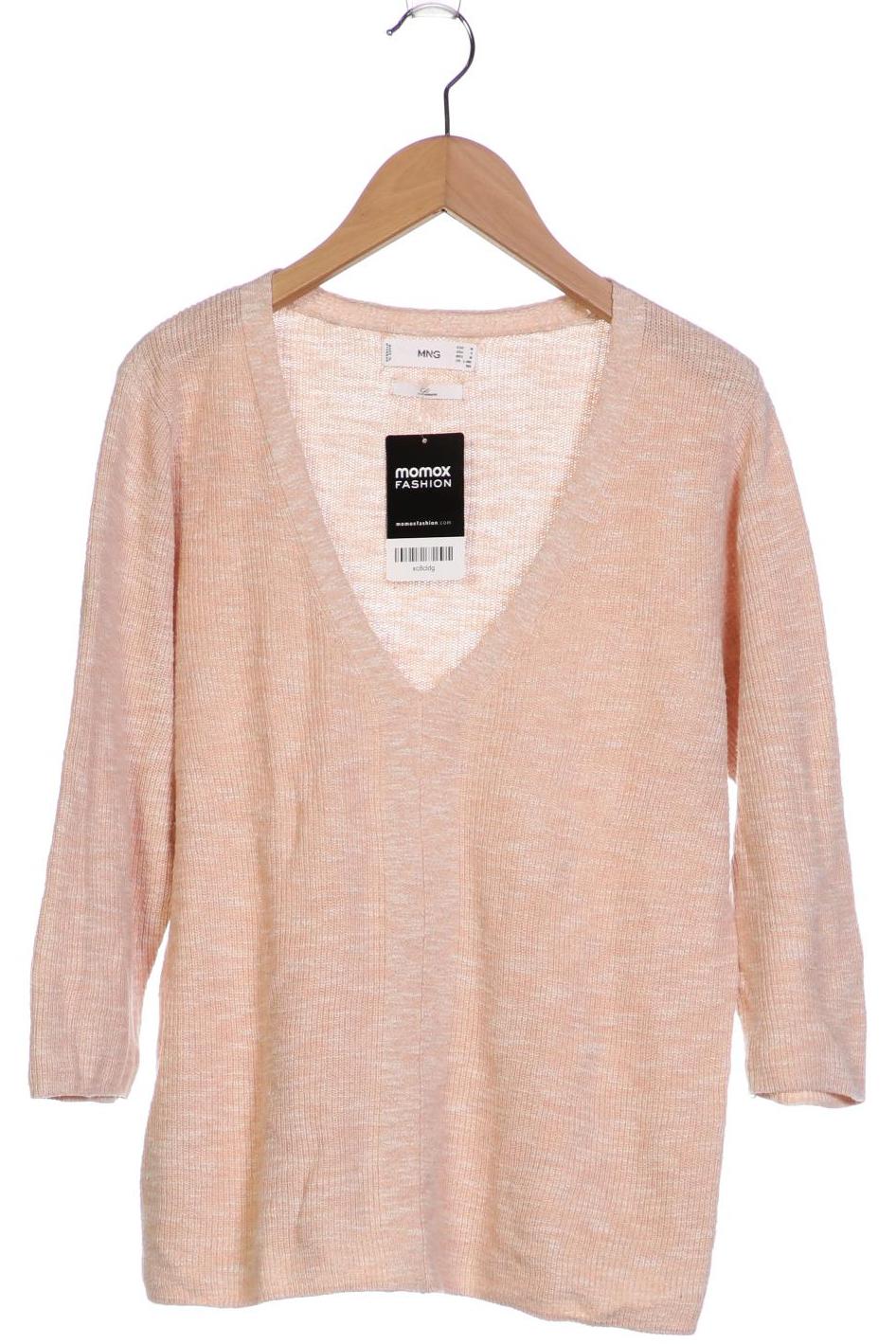 

Mango Damen Pullover, beige, Gr. 38