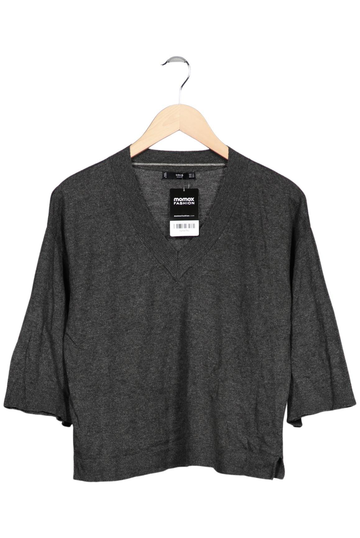 

Mango Damen Pullover, grau, Gr. 36