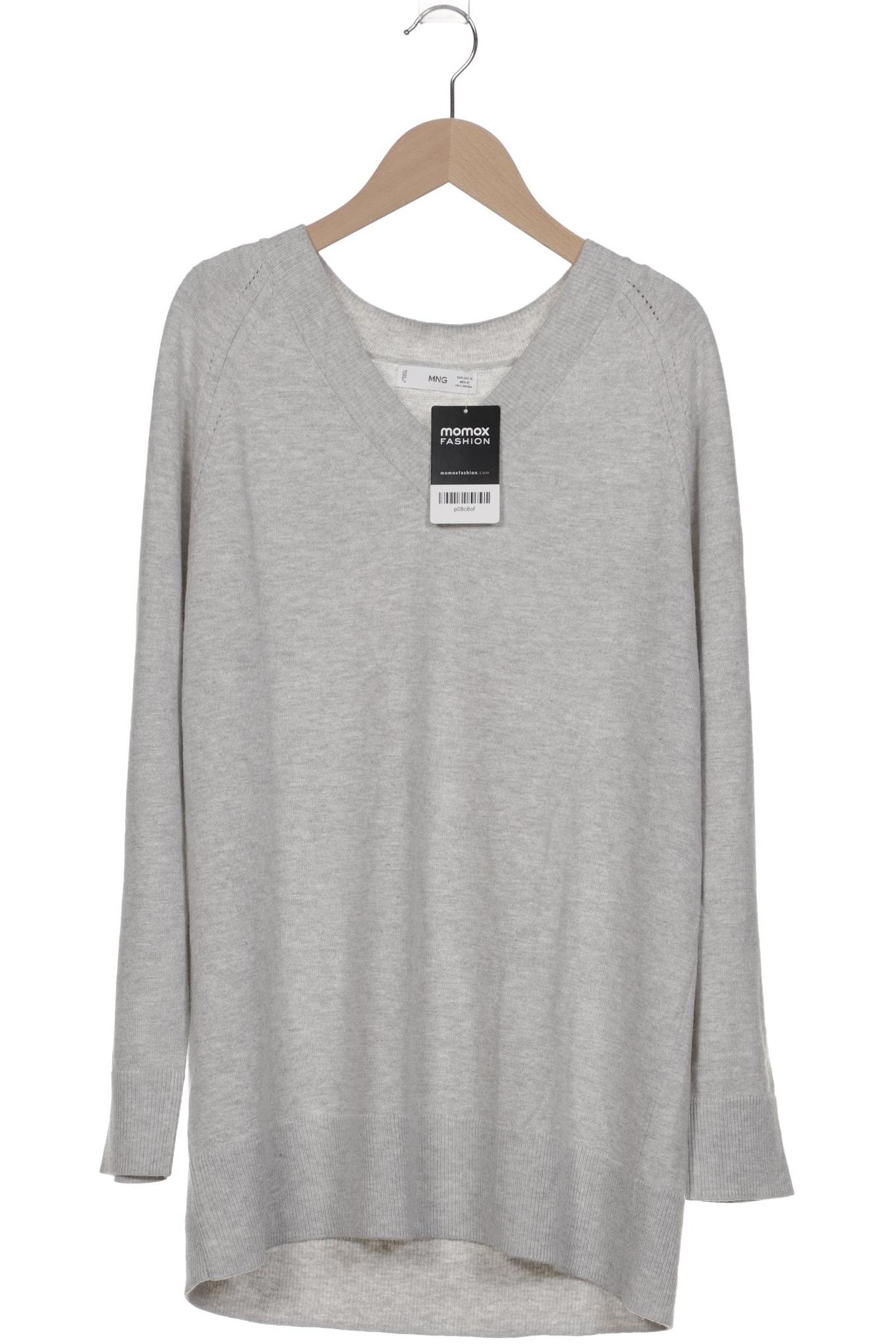 

Mango Damen Pullover, grau, Gr. 38