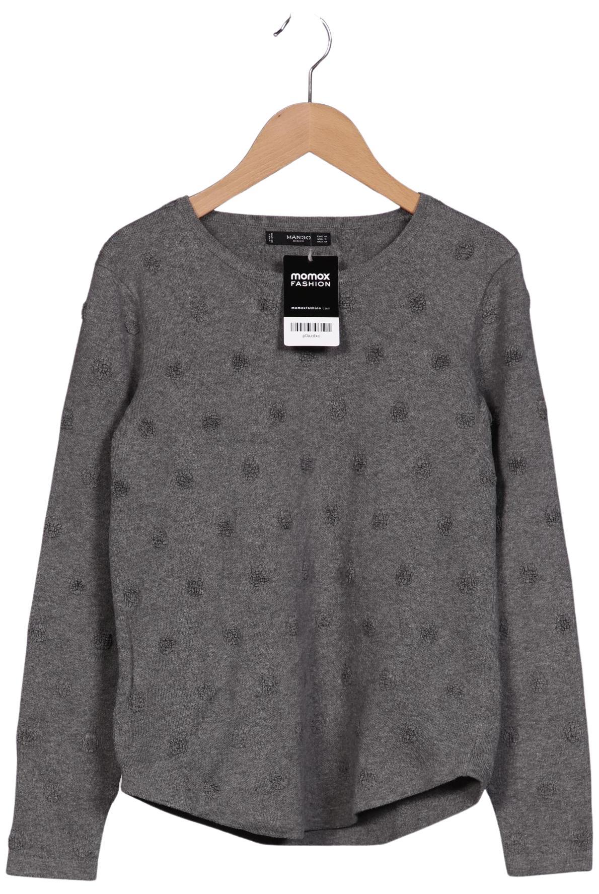 

Mango Damen Pullover, grau, Gr. 38