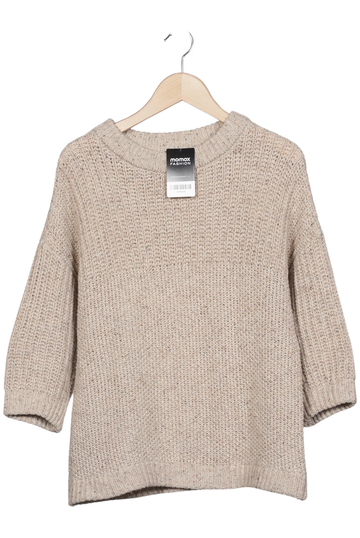 

Mango Damen Pullover, beige, Gr. 36