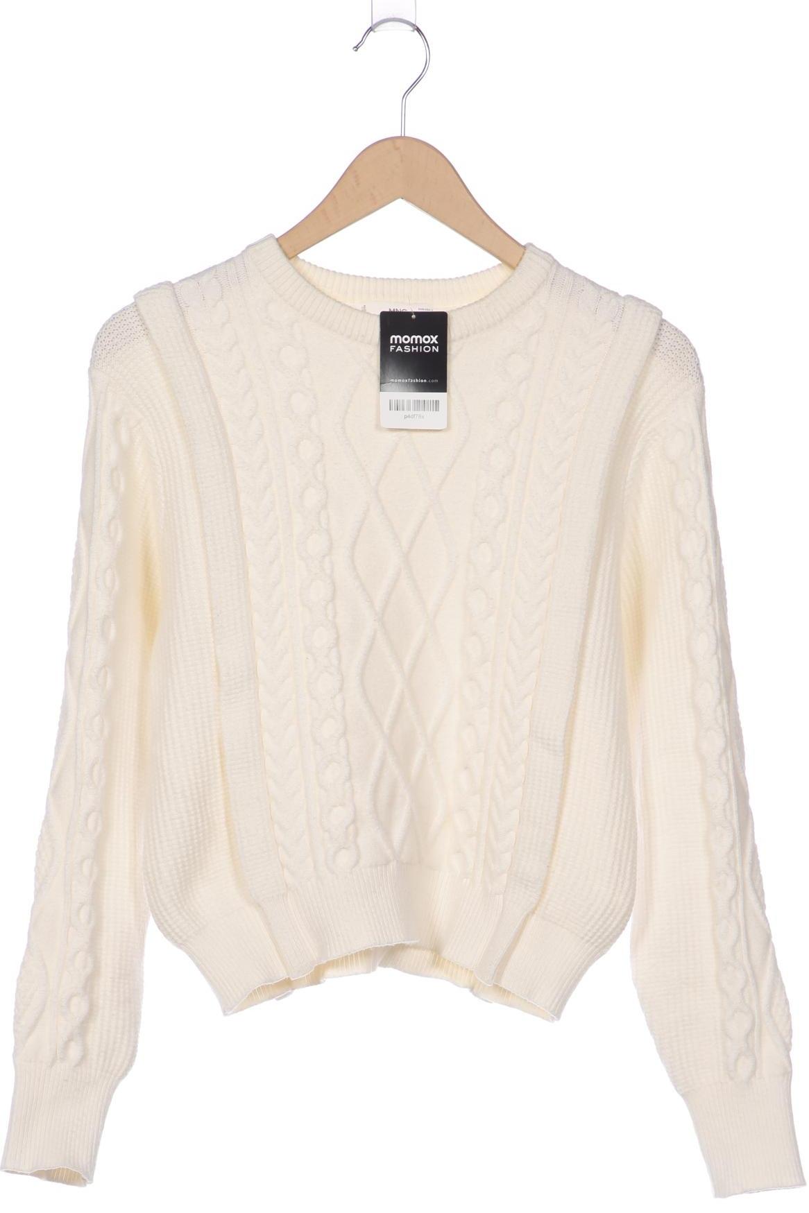 

Mango Damen Pullover, cremeweiß, Gr. 36