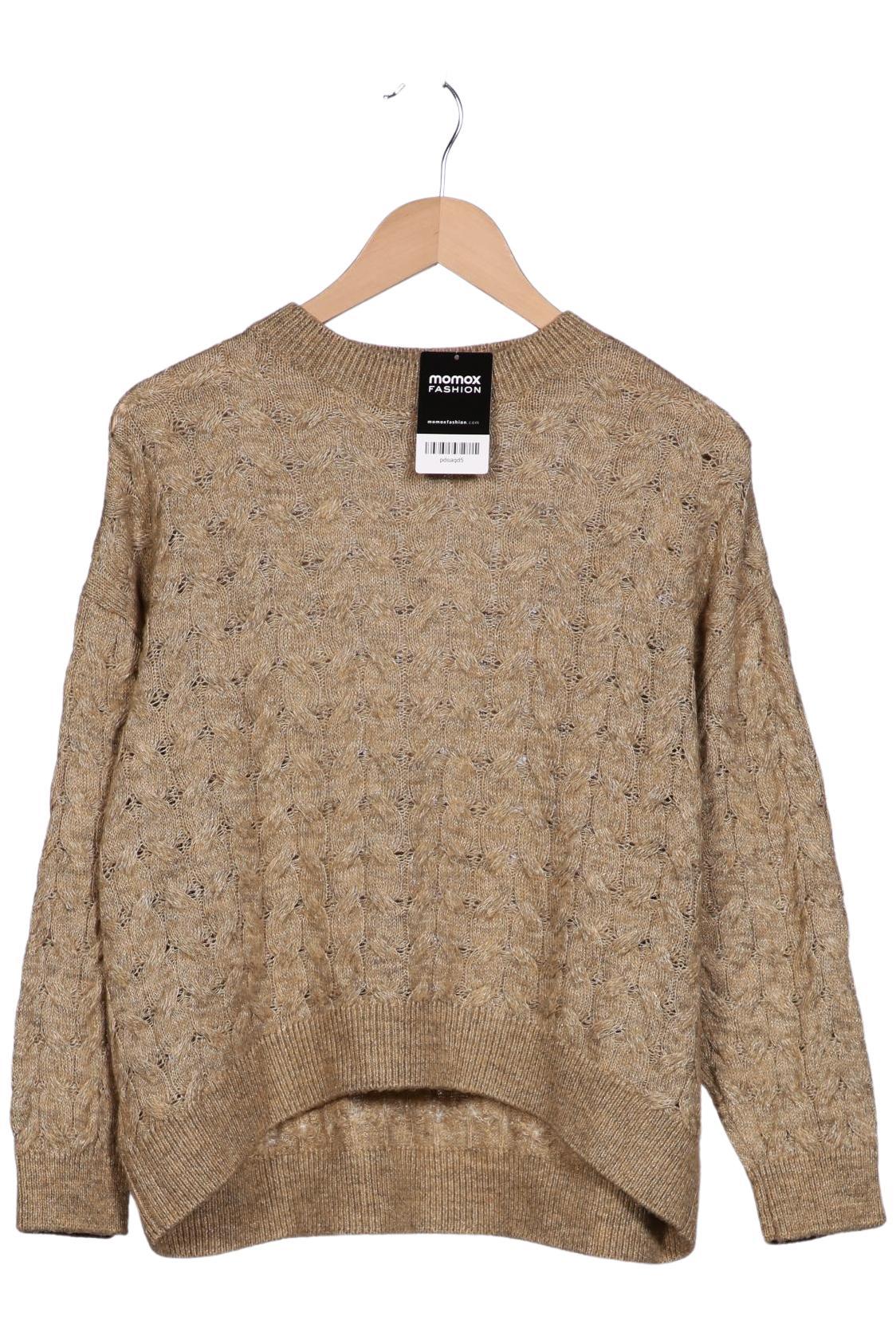 

Mango Damen Pullover, beige, Gr. 36