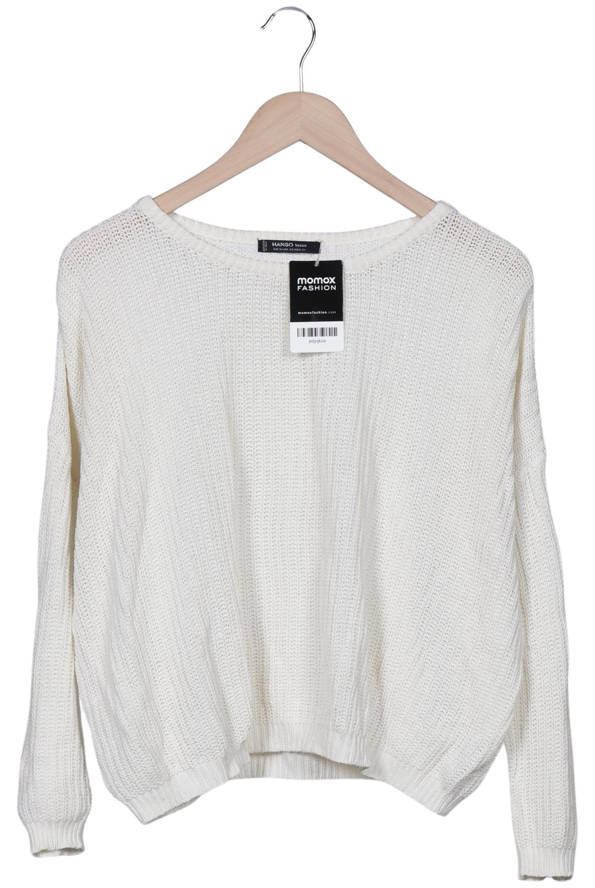 

Mango Damen Pullover, cremeweiß, Gr. 36