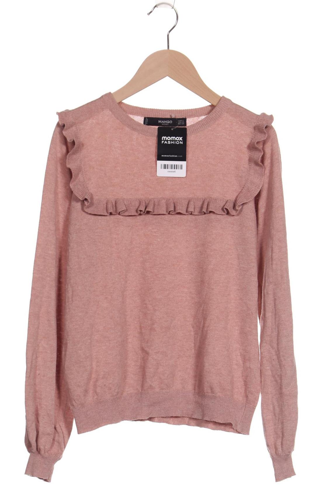 

Mango Damen Pullover, orange, Gr. 36