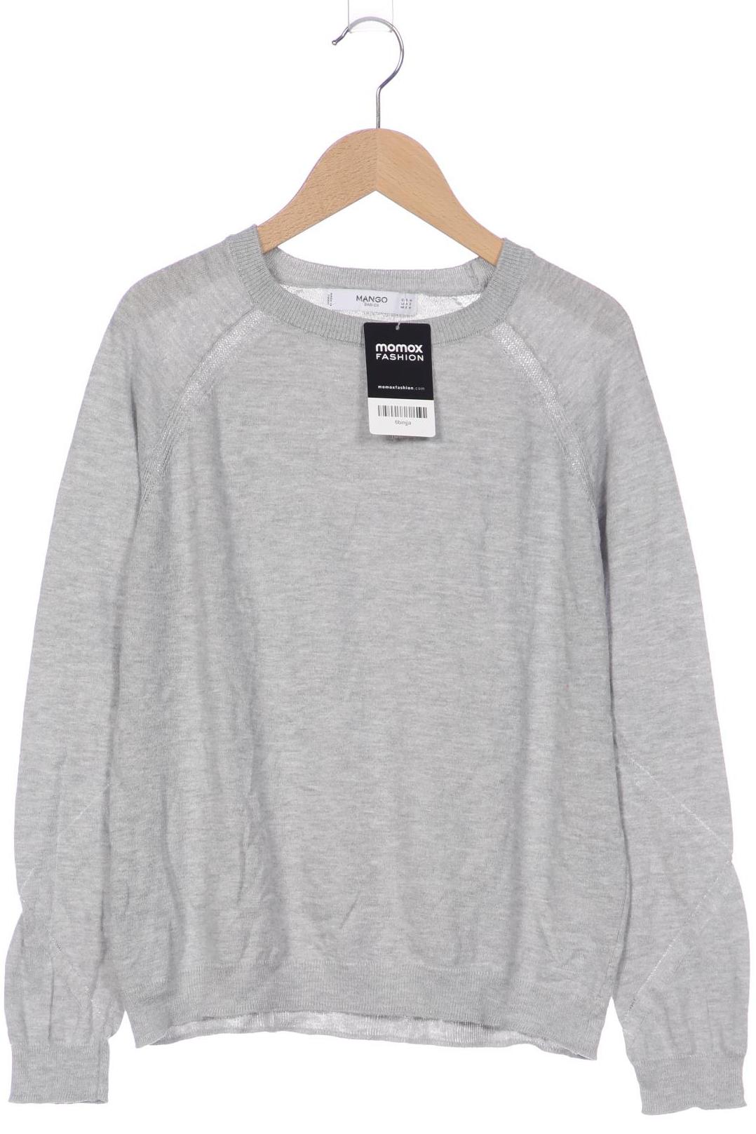 

Mango Damen Pullover, grau, Gr. 38