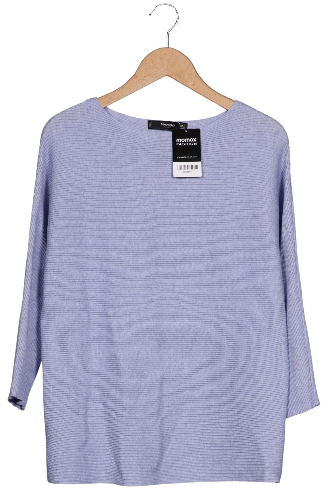 

Mango Damen Pullover, hellblau, Gr. 36