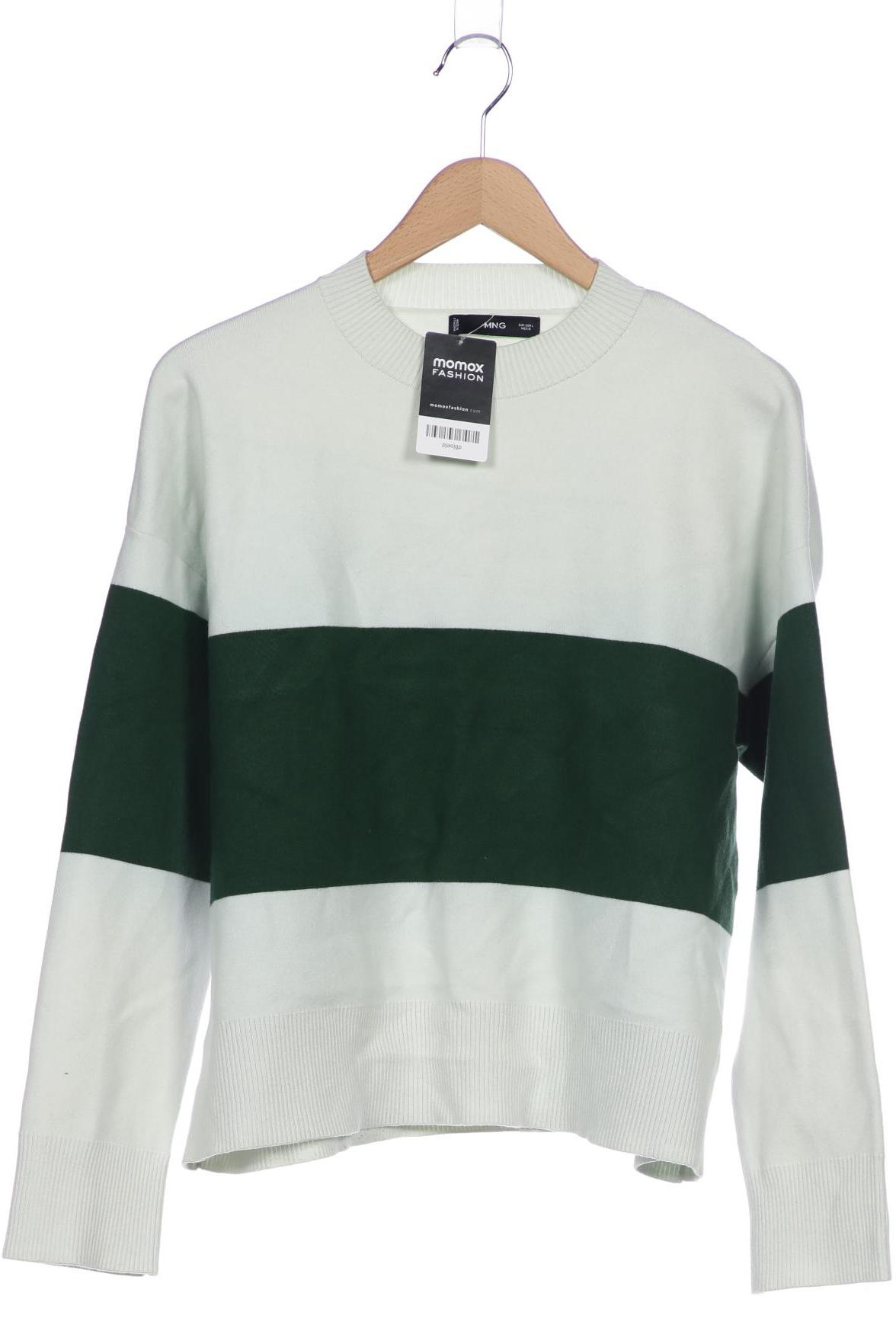 

Mango Damen Pullover, weiß, Gr. 42