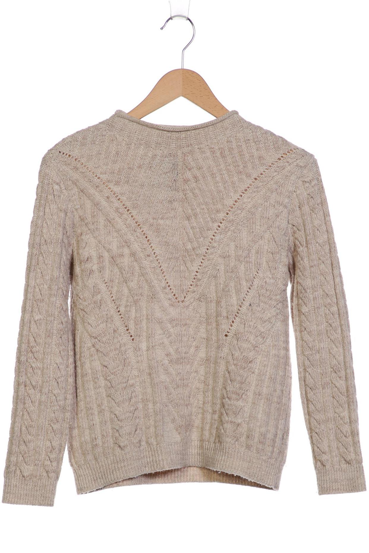 

Mango Damen Pullover, beige, Gr. 36