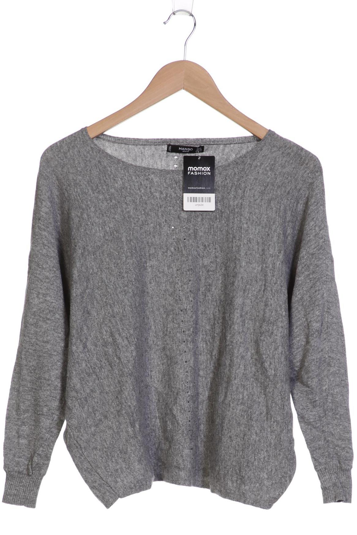 

Mango Damen Pullover, grau, Gr. 36