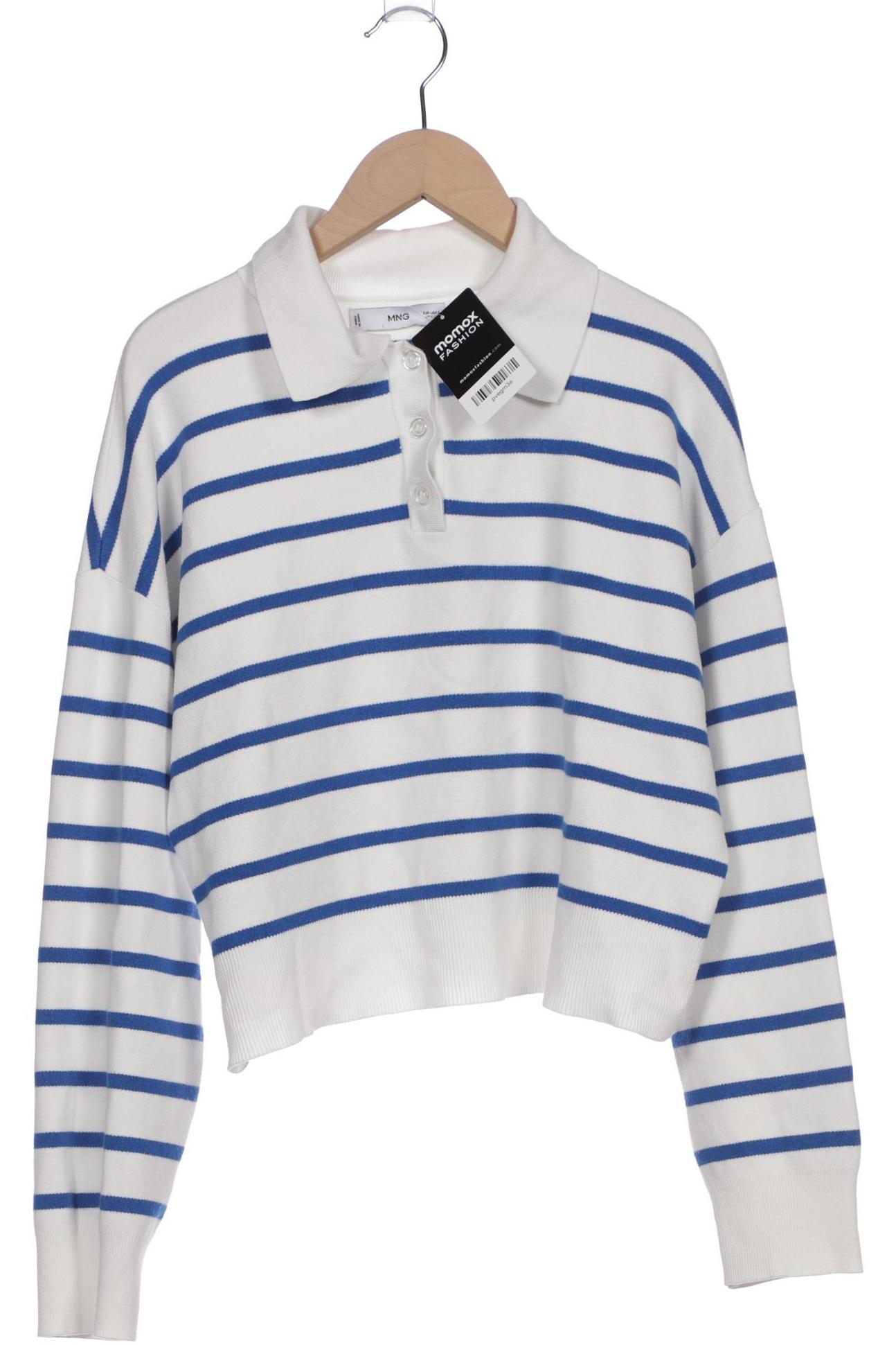 

Mango Damen Pullover, weiß, Gr. 36