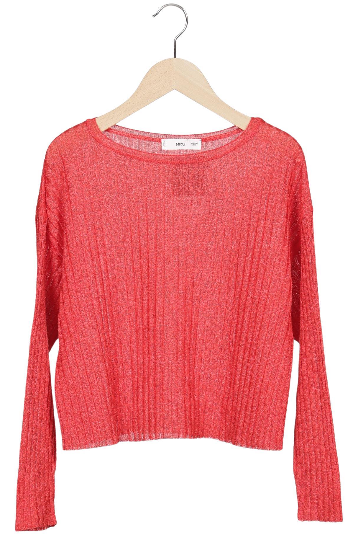 

Mango Damen Pullover, rot, Gr. 36