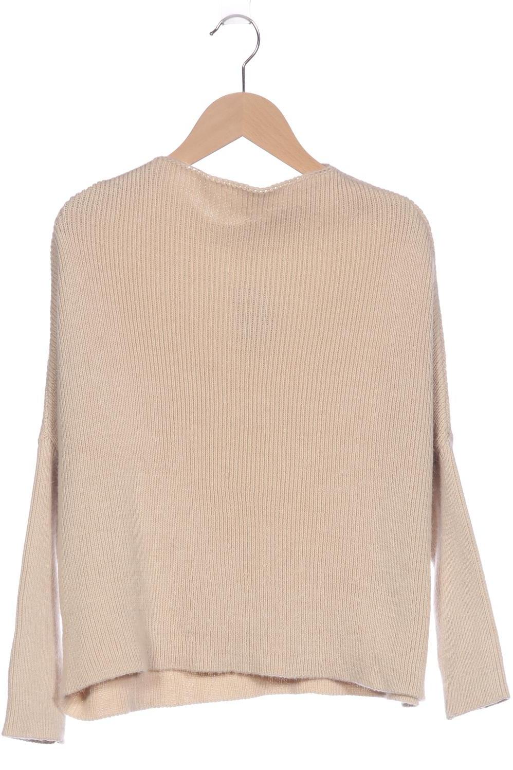 

Mango Damen Pullover, beige, Gr. 36