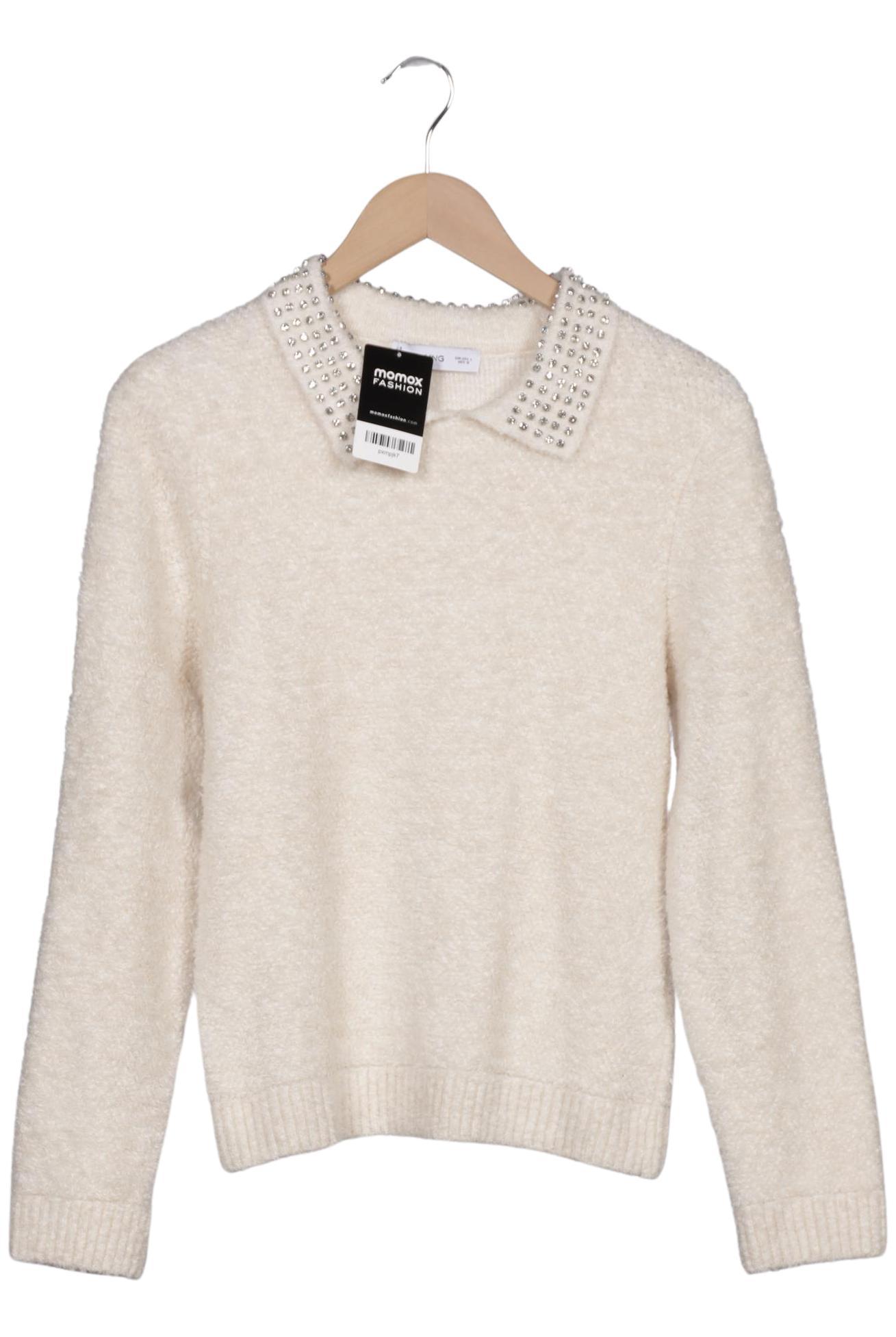 

Mango Damen Pullover, cremeweiß, Gr. 42