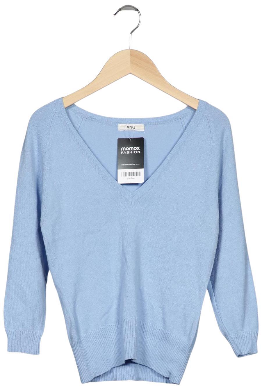

Mango Damen Pullover, hellblau, Gr. 30