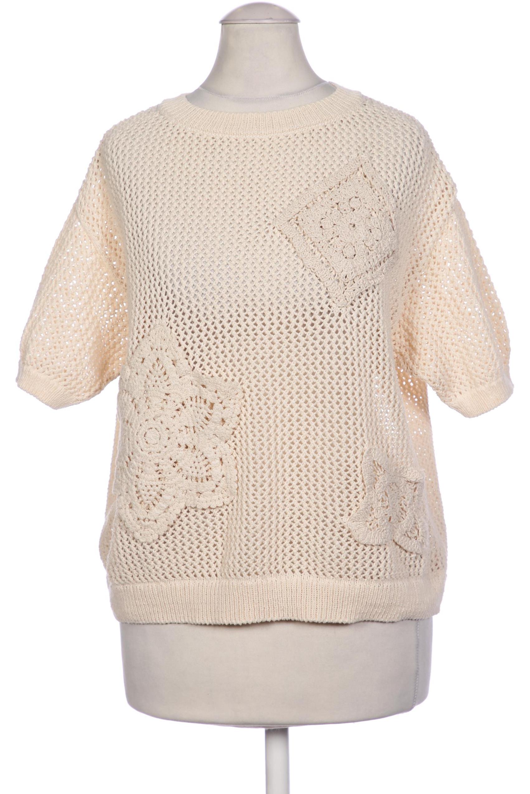 

Mango Damen Pullover, cremeweiß, Gr. 34