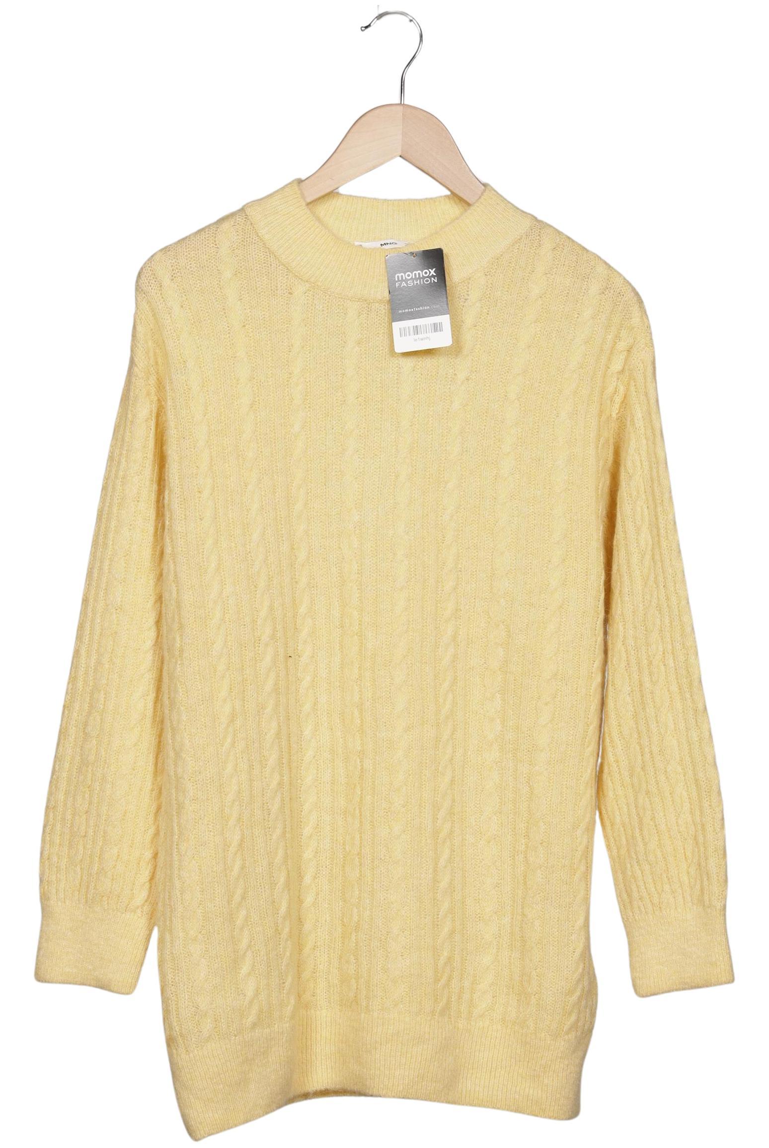 

Mango Damen Pullover, gelb, Gr. 36
