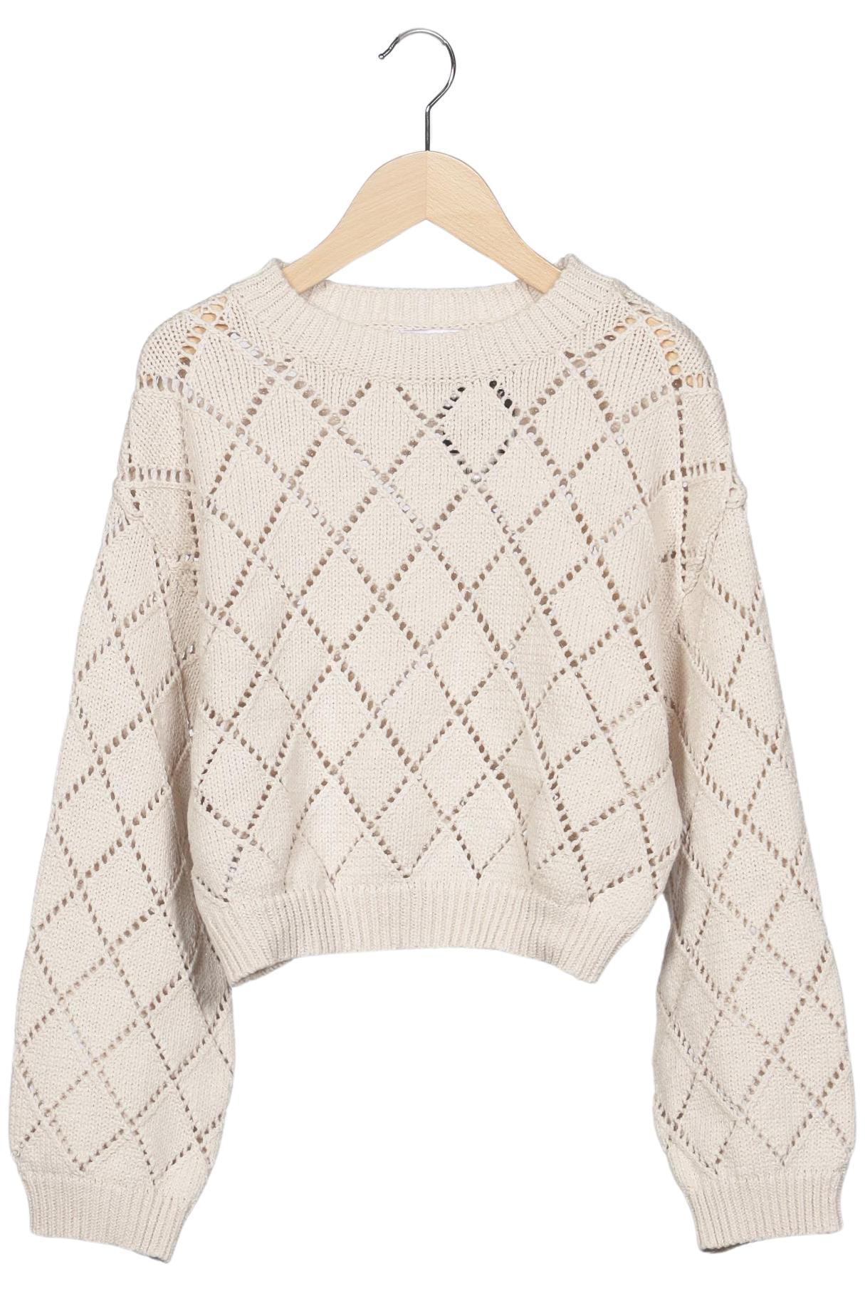 

Mango Damen Pullover, cremeweiß, Gr. 34