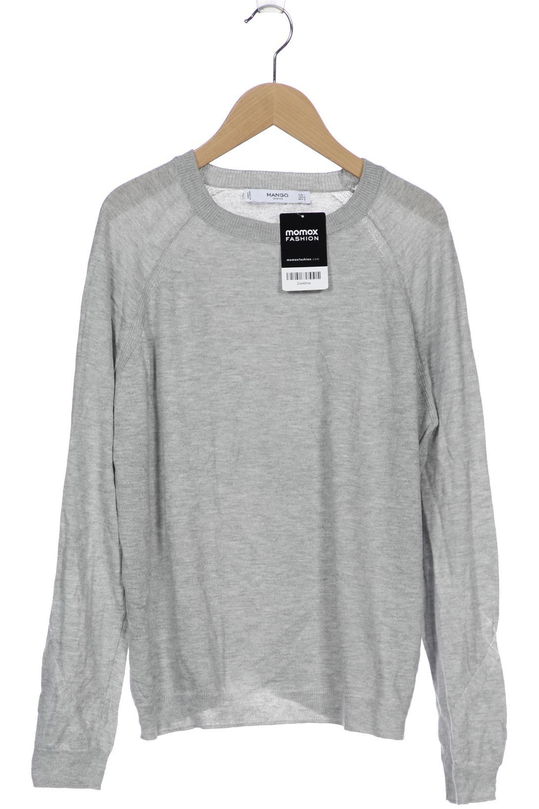 

Mango Damen Pullover, grau, Gr. 42