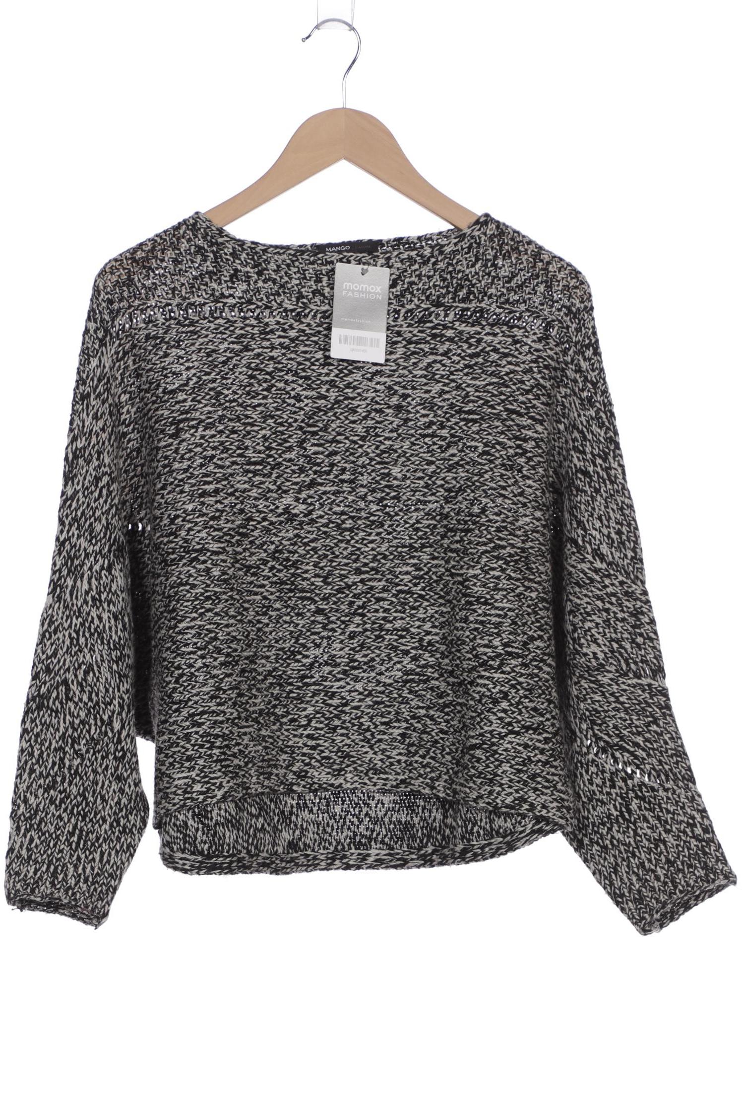 

Mango Damen Pullover, grau, Gr. 38