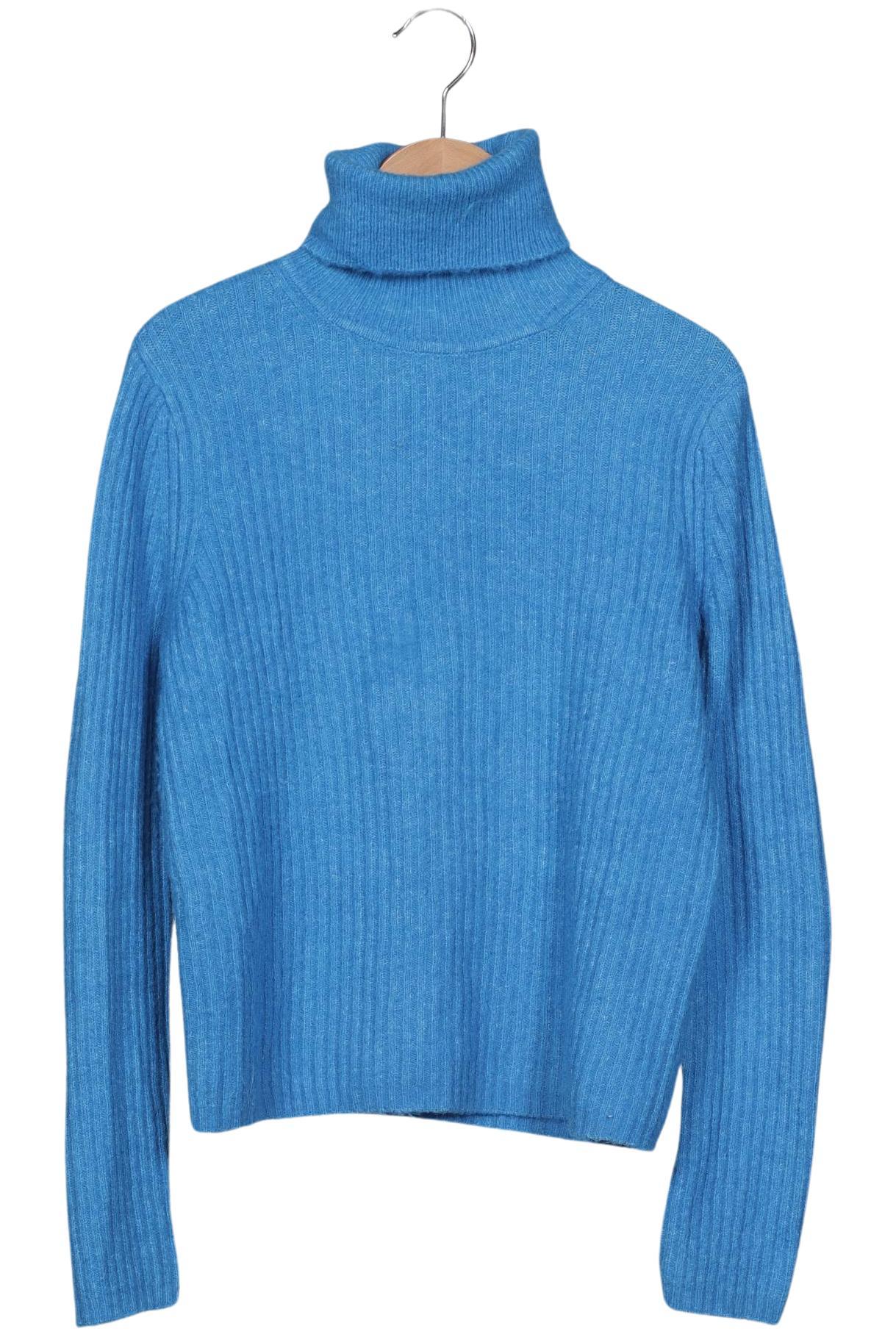 

Mango Damen Pullover, blau, Gr. 38