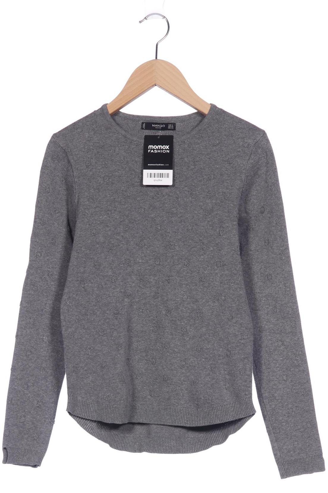 

Mango Damen Pullover, grau, Gr. 36