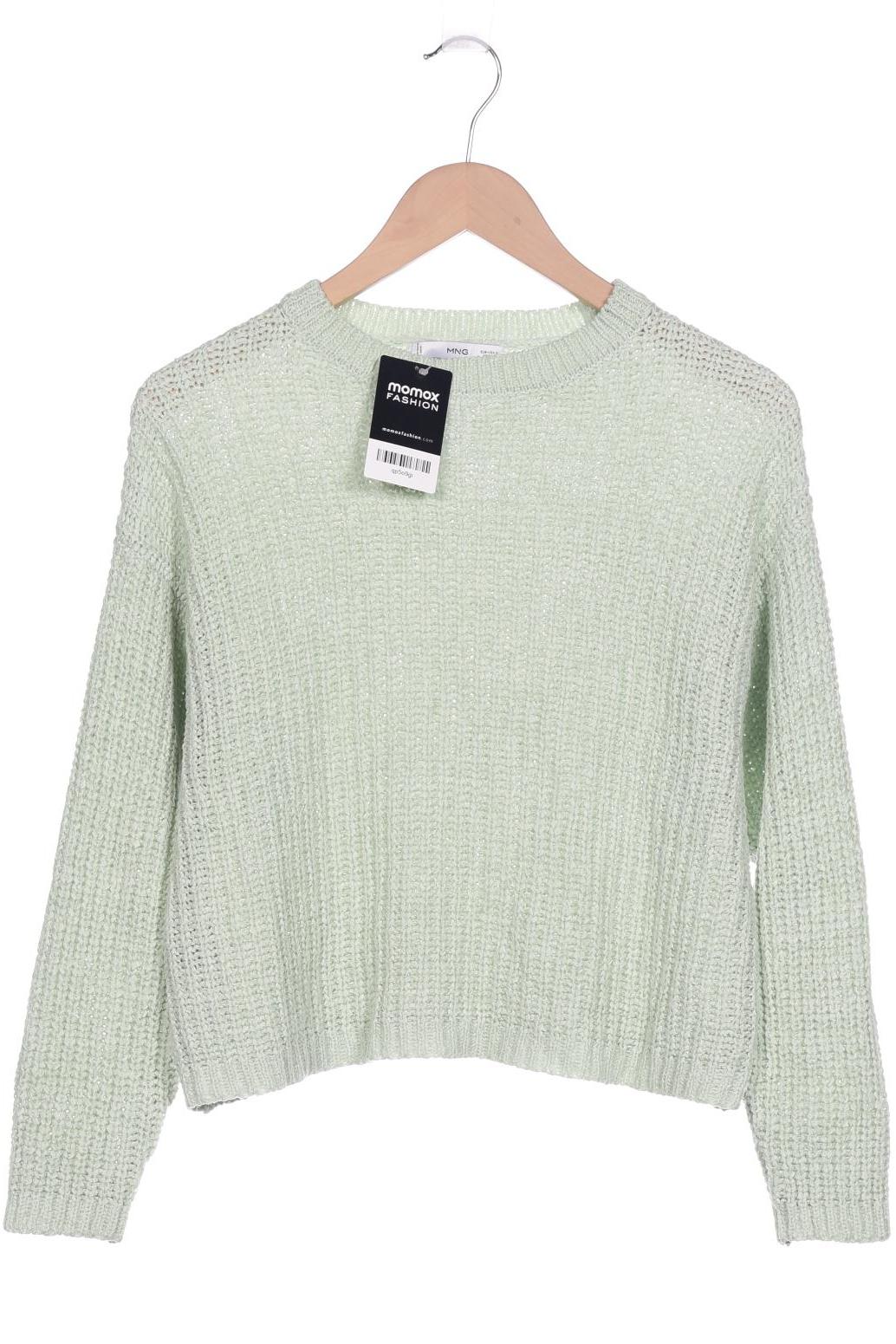 

Mango Damen Pullover, hellgrün, Gr. 36