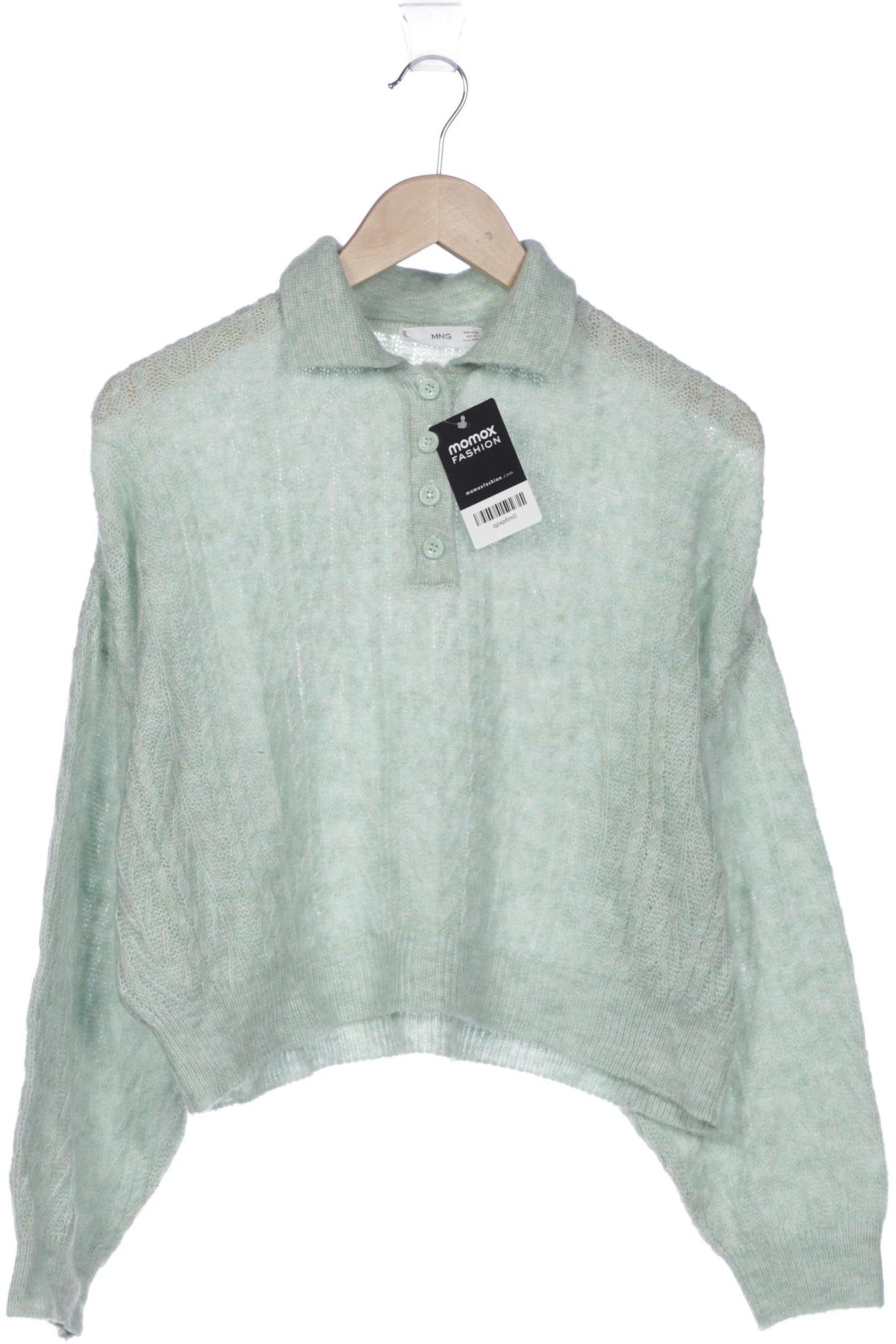 

Mango Damen Pullover, hellgrün, Gr. 36