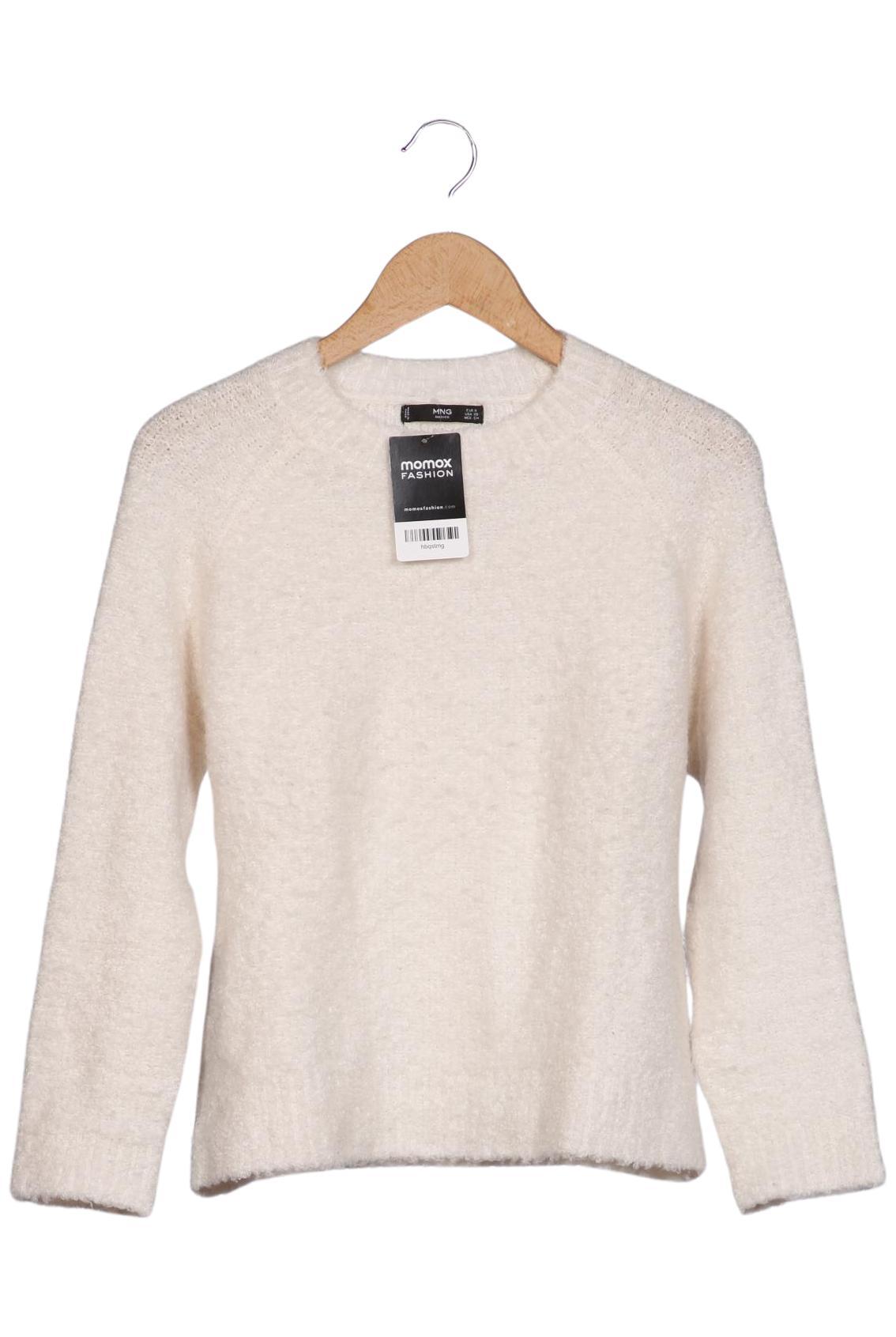 

Mango Damen Pullover, cremeweiß, Gr. 36