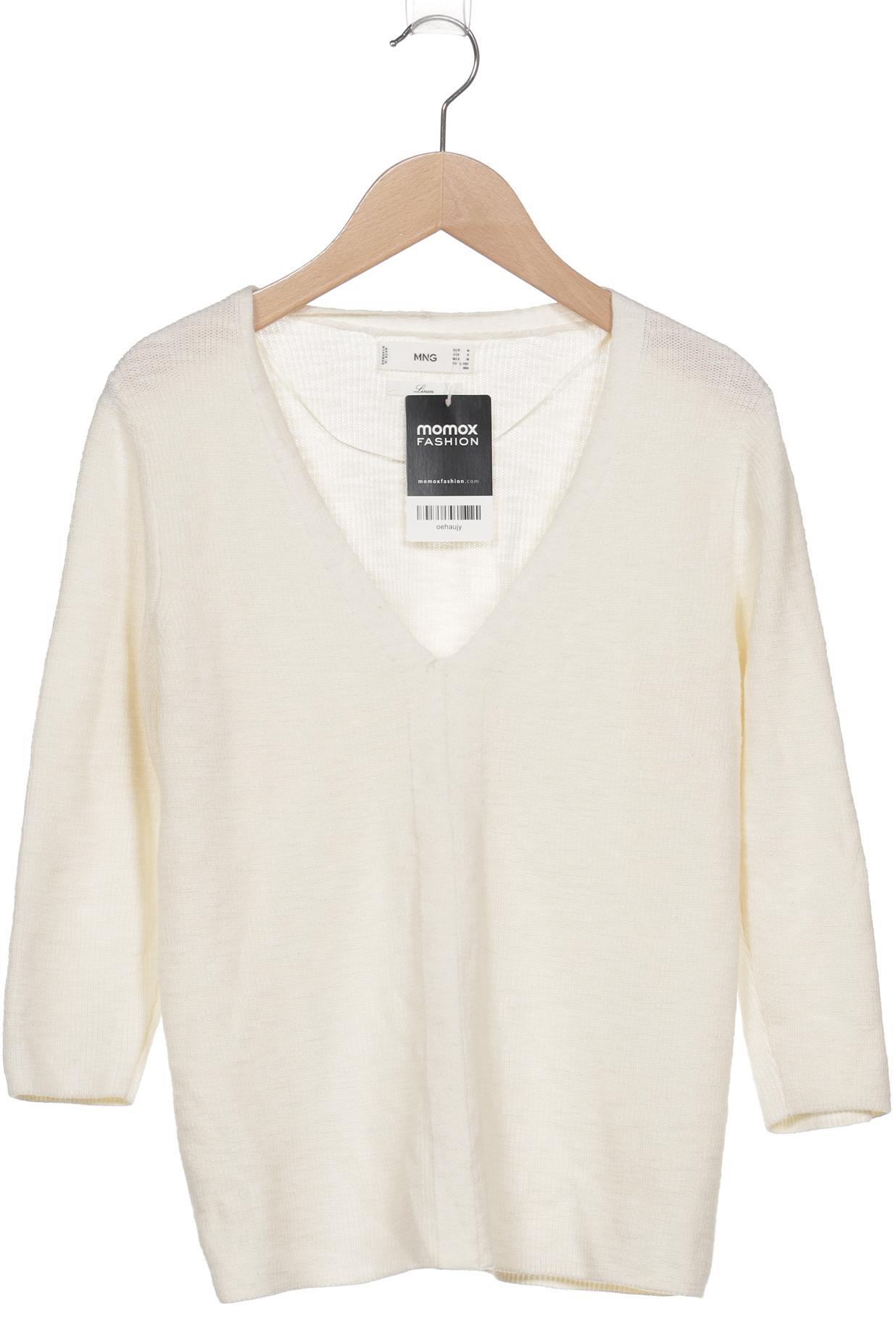 

Mango Damen Pullover, cremeweiß, Gr. 38