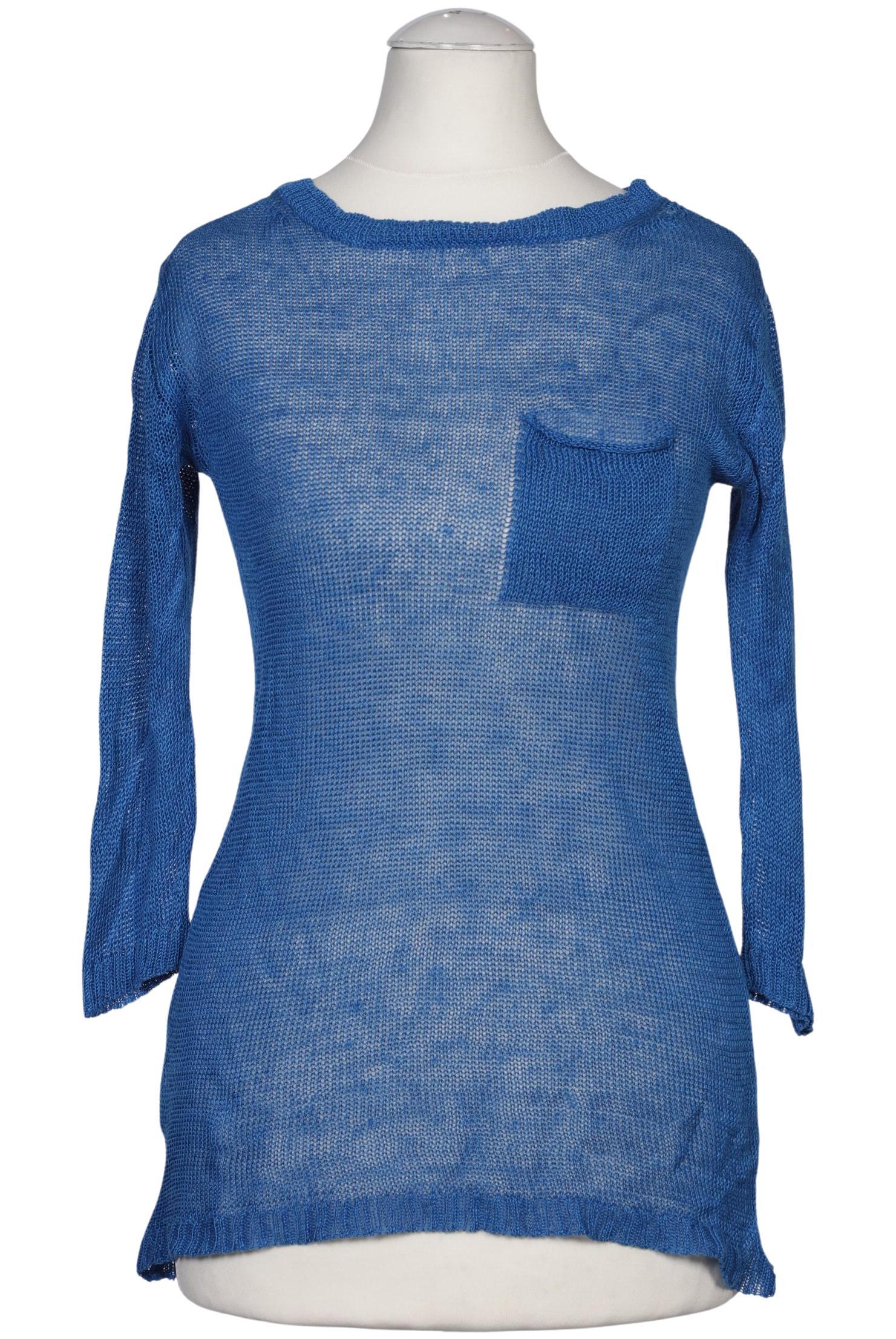 

Mango Damen Pullover, blau, Gr. 36