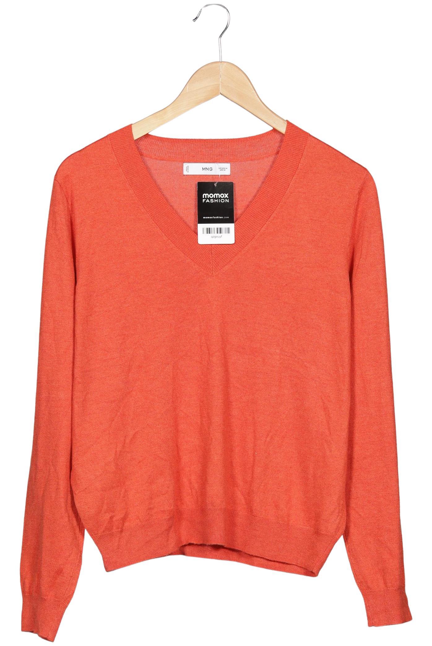 

Mango Damen Pullover, orange, Gr. 38