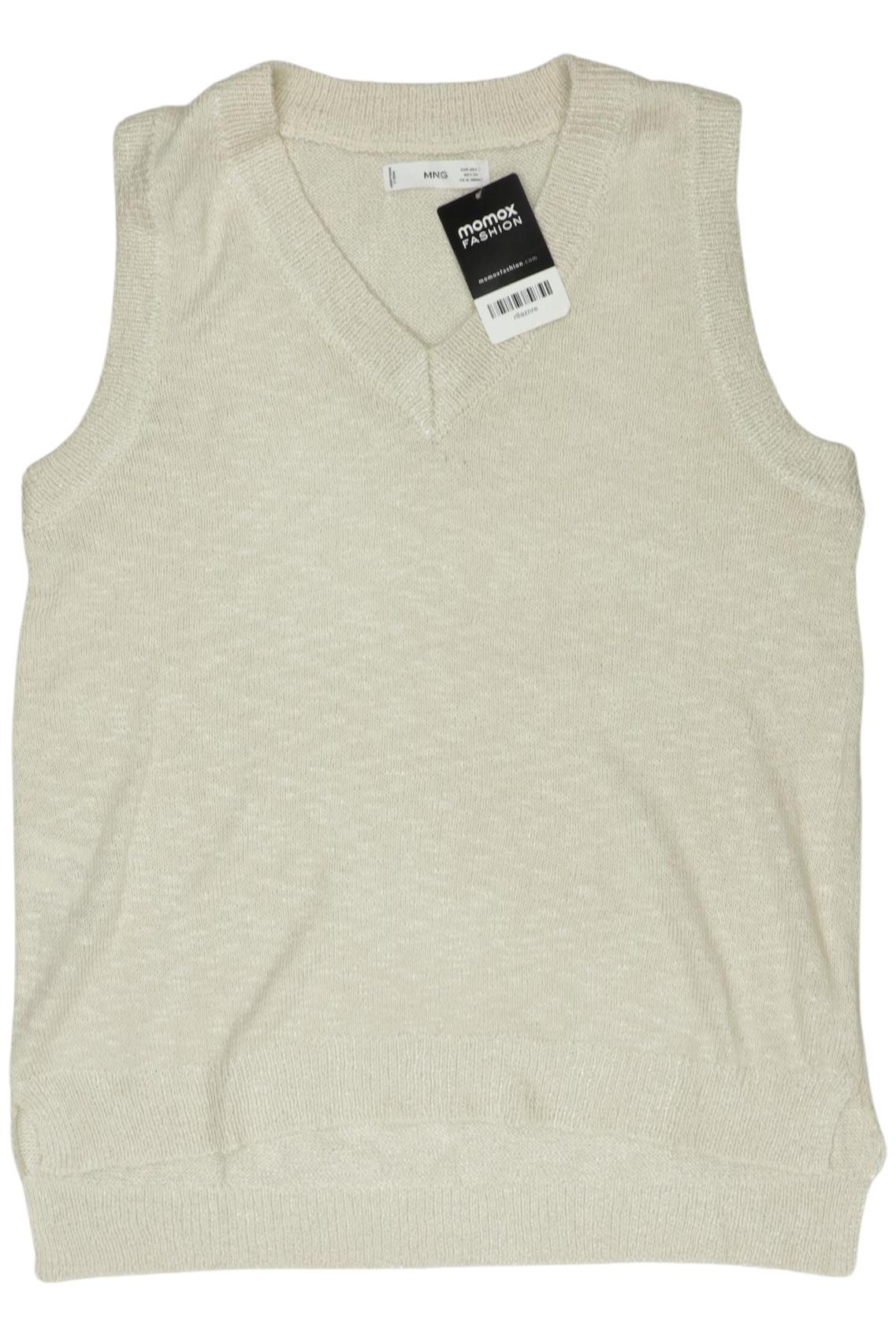 

Mango Damen Pullover, beige, Gr. 36