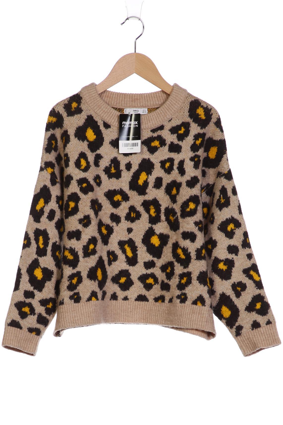 

Mango Damen Pullover, beige, Gr. 36