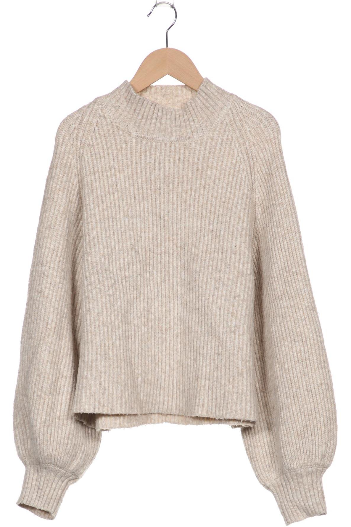

Mango Damen Pullover, beige, Gr. 42